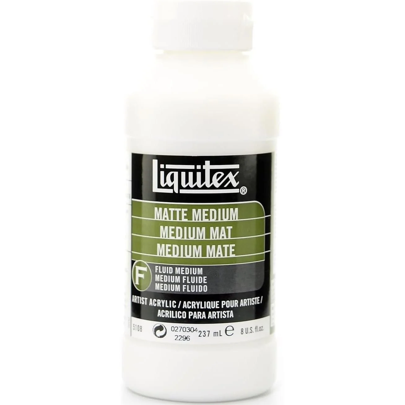 Liquitex Professional Matte Medium, 237ml (8-oz)  $16.99