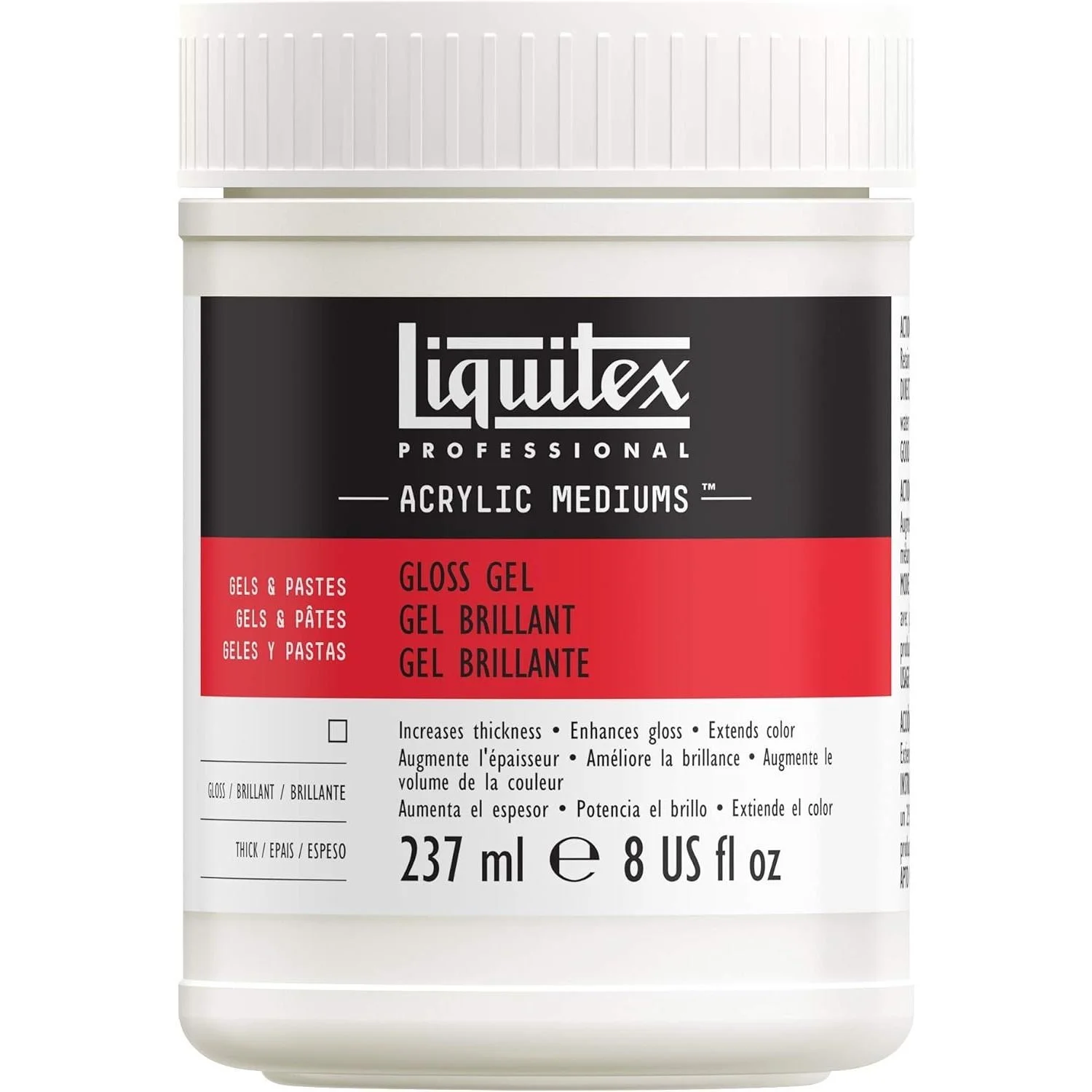 Liquitex Professional Gloss Gel Medium, 237ml (8-oz)   $16.99