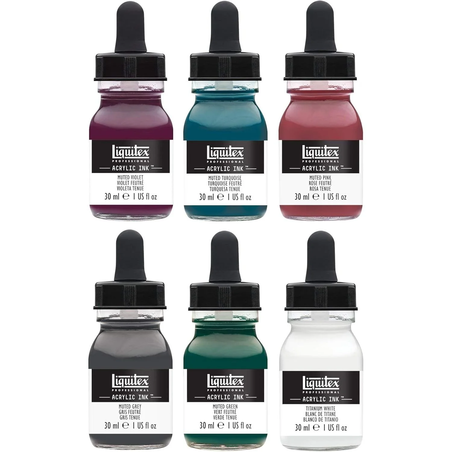 Liquitex Professional Acrylic Ink - Muted Collection  $24.91