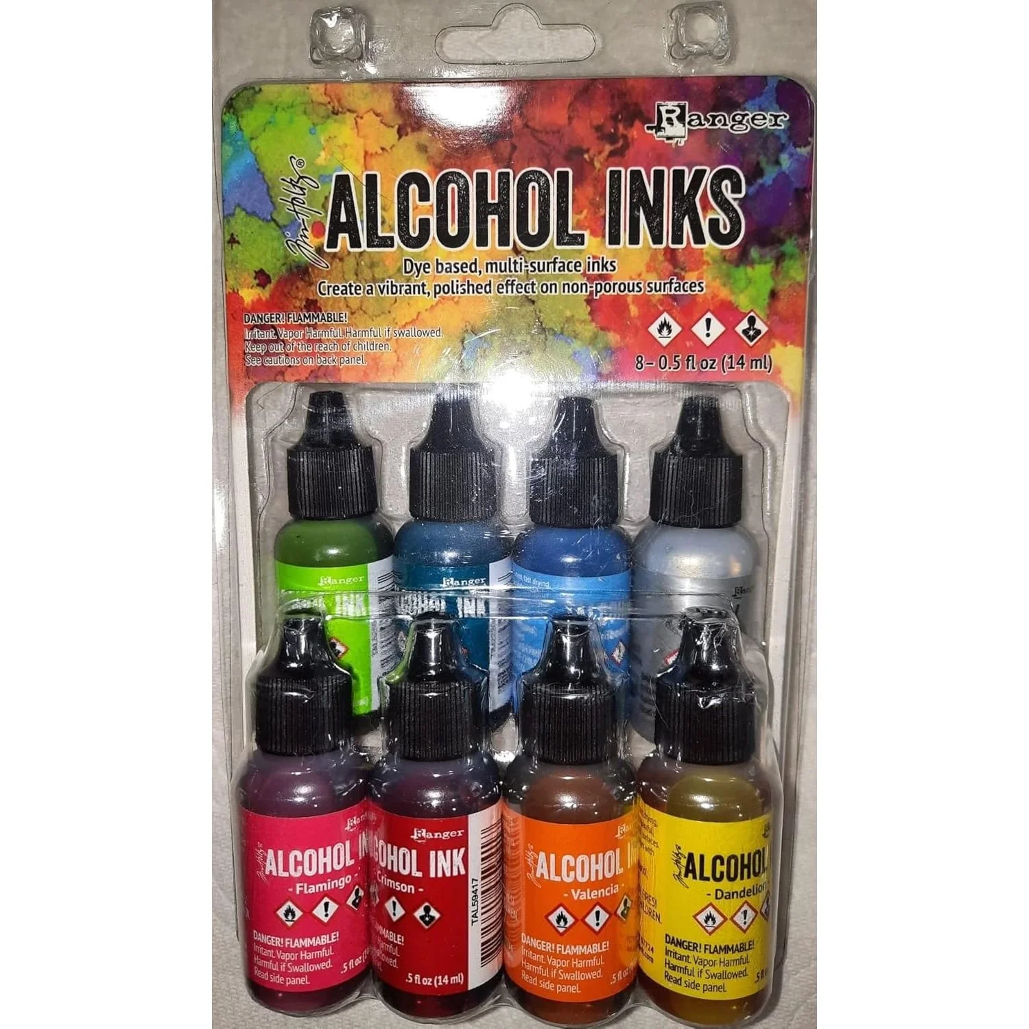 Ranger Tim Holtz Alcohol Inks Spectrum 8 Pack TAK76148 $29.95