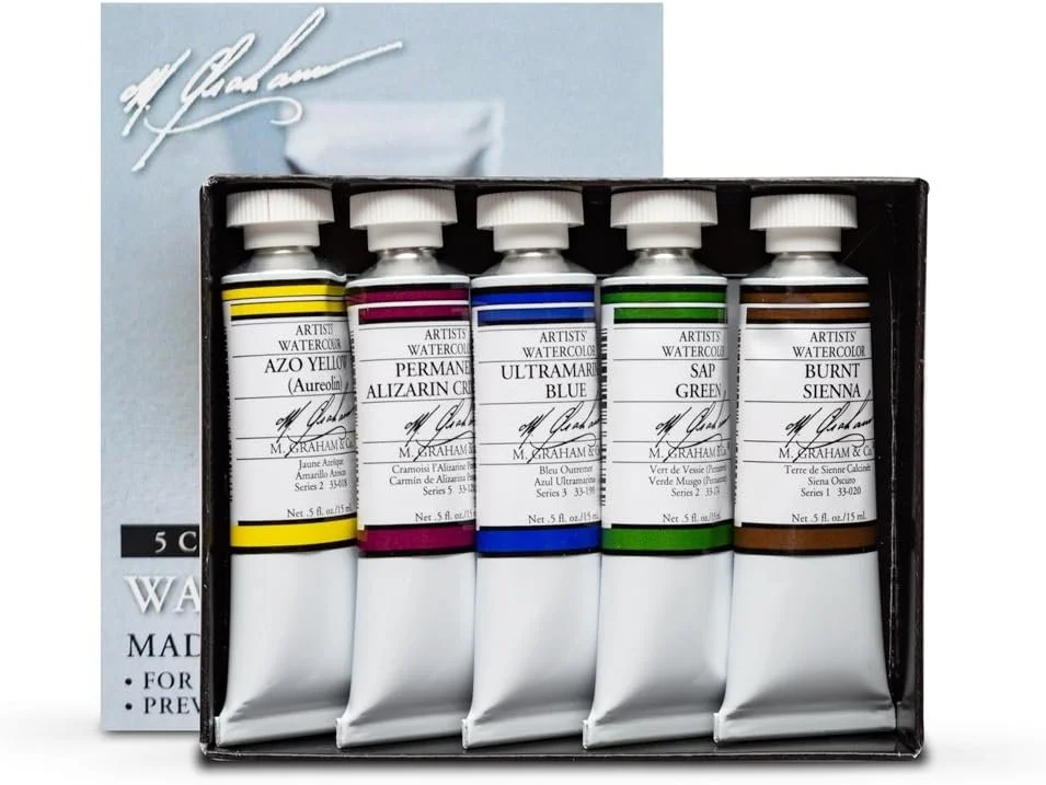 M. Graham & Co .5 Oz Tube Watercolor Paint - Basic 5 Color Set
$51.74