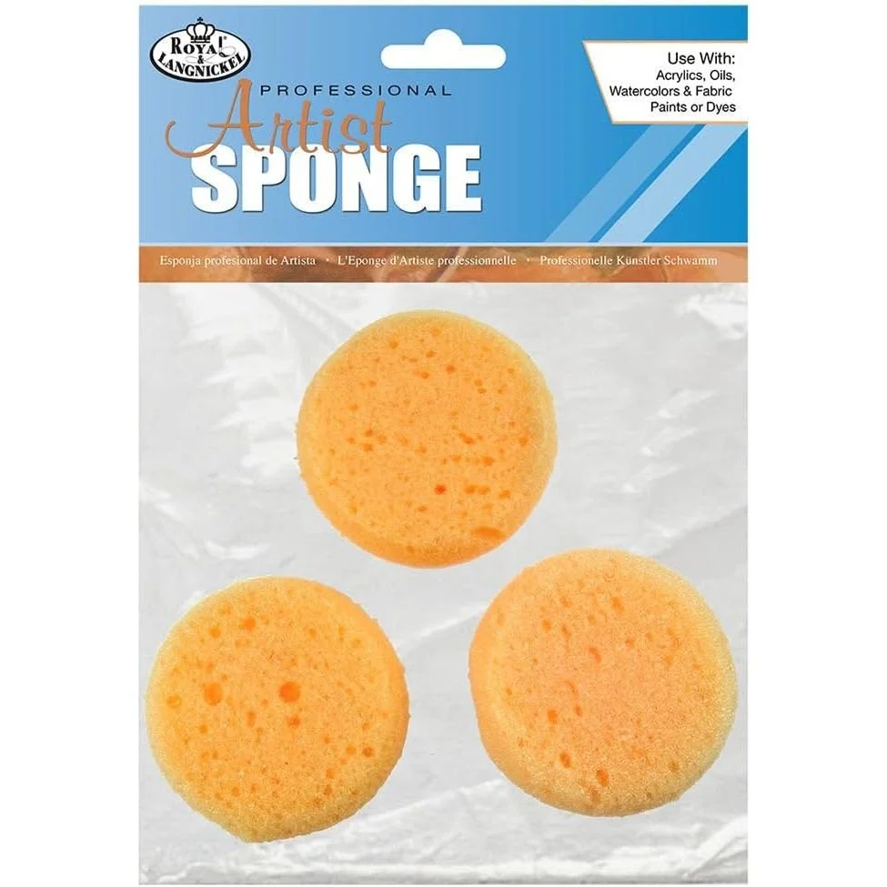 Royal Brush Synthetic Artist Sponges, 3 Pack  $5.35