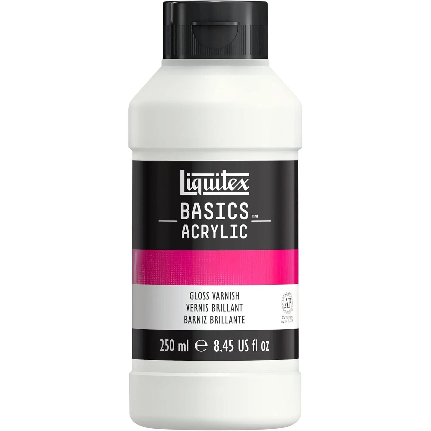 Liquitex BASICS Gloss Varnish, 250ml (8.4oz) Bottle  Sale 7.99