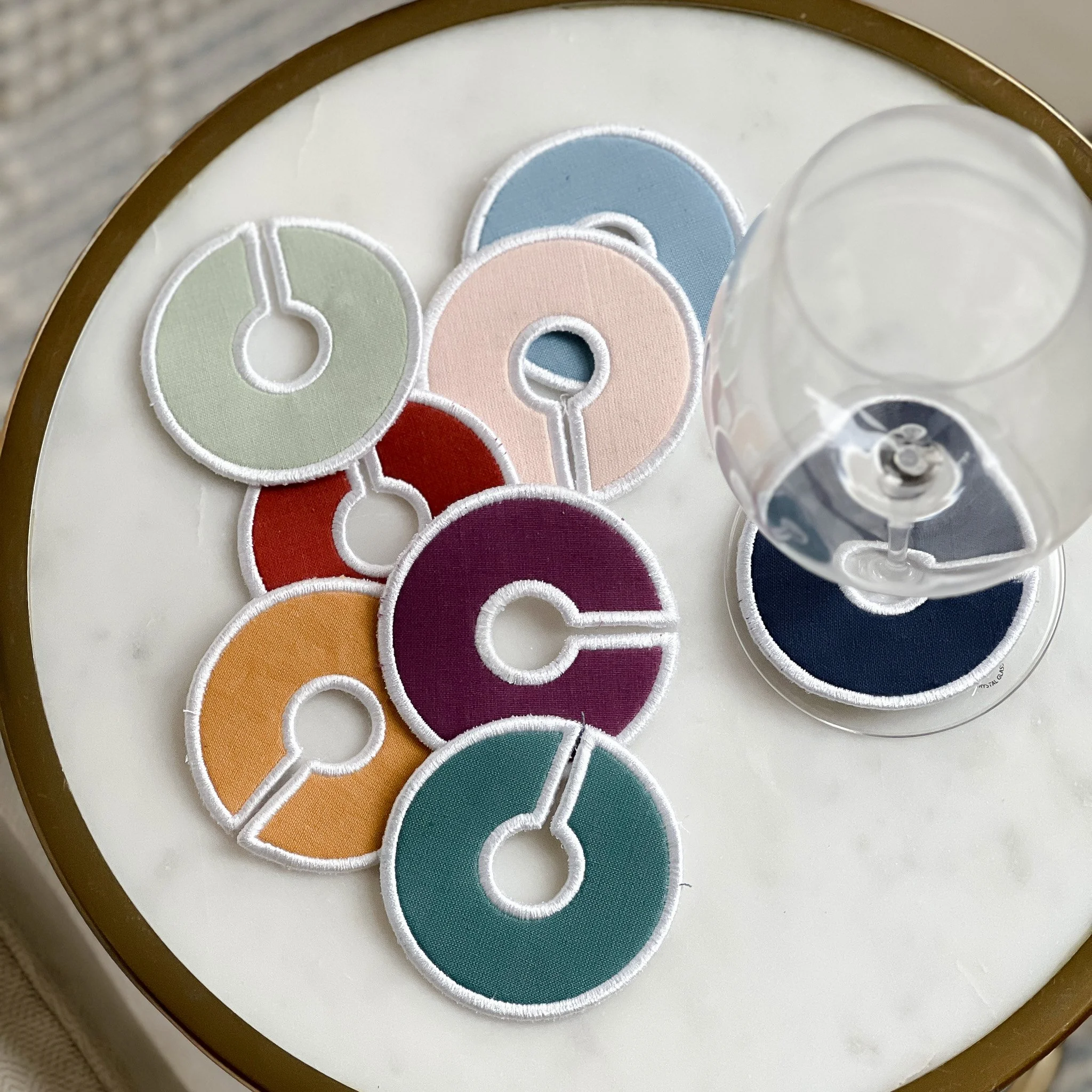 Custom Text Wine Glass Tag