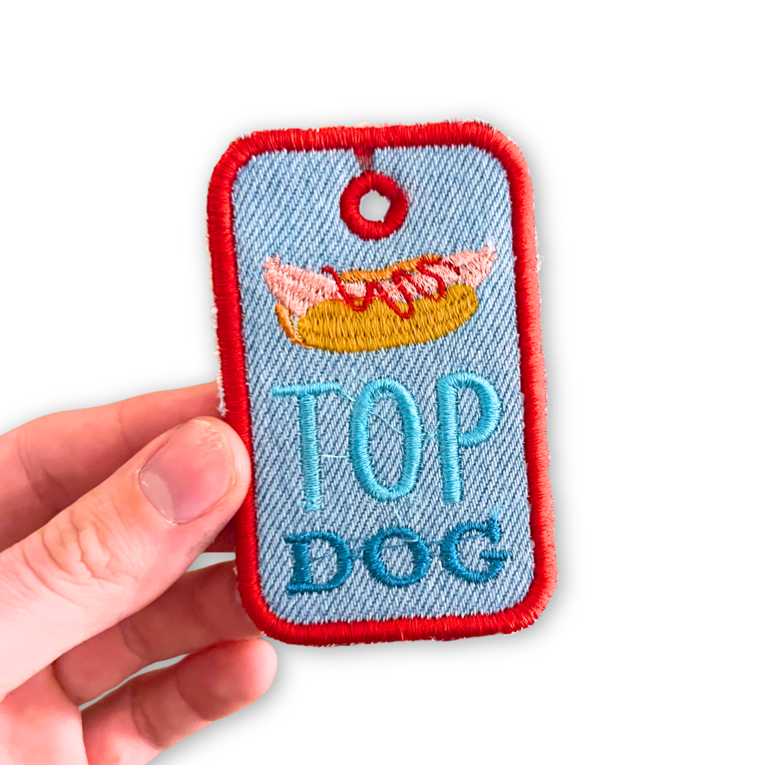 TOP DOG BAG TAG