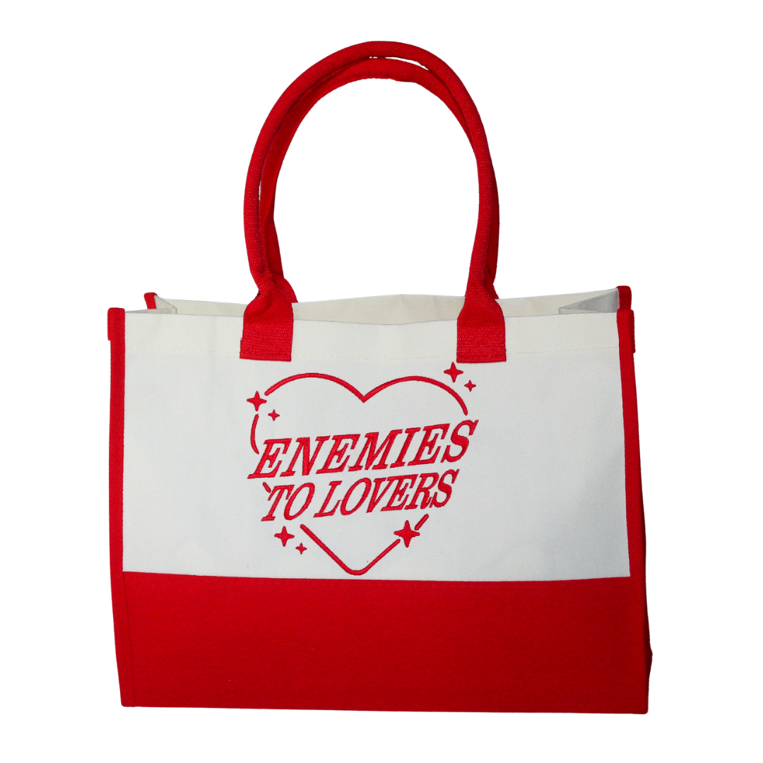 ENEMIES TO LOVERS - BOOK TOTE