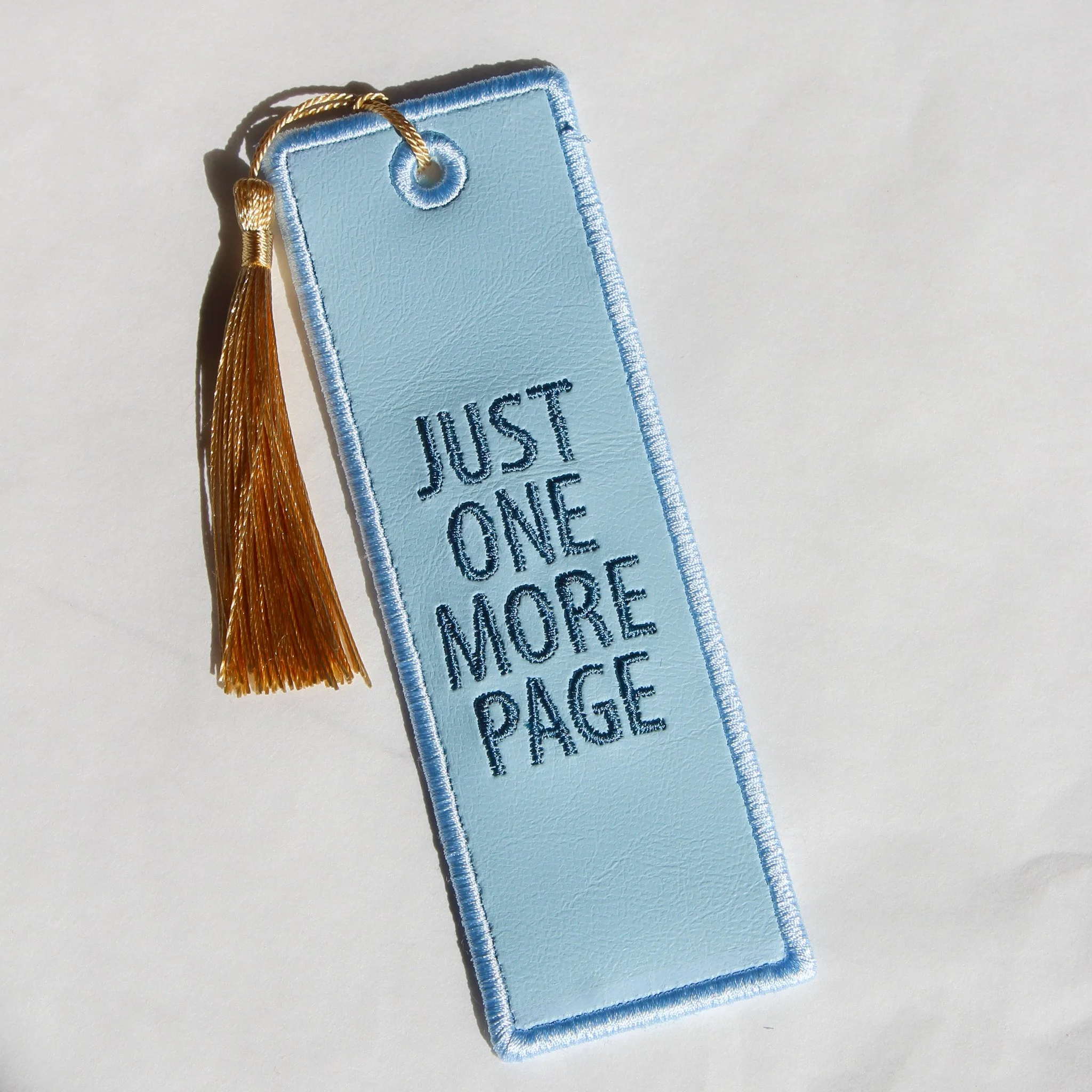 JUST ONE MORE PAGE - BOOKMARK