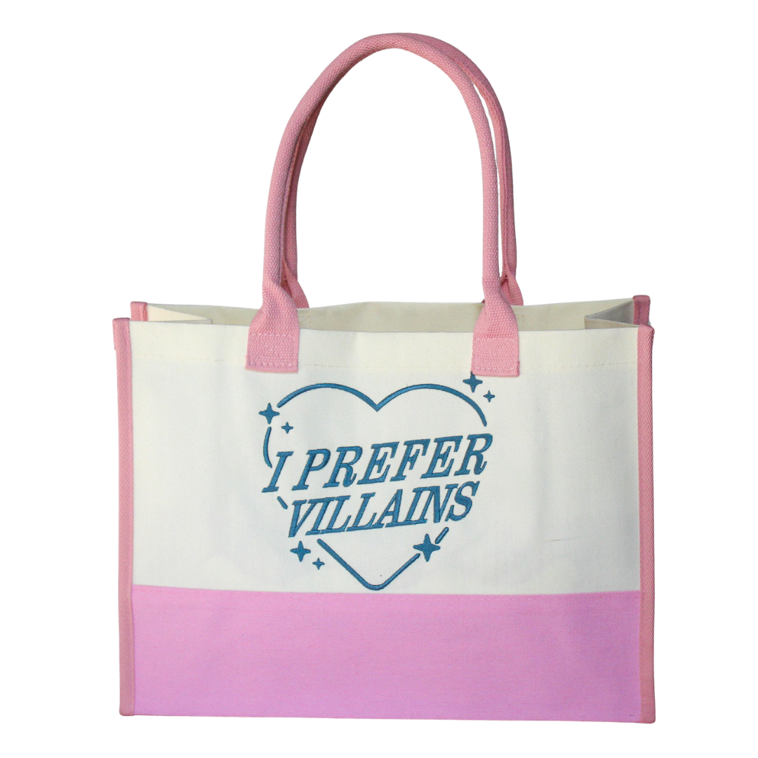 I PREFER VILLIANS - BOOK TOTE