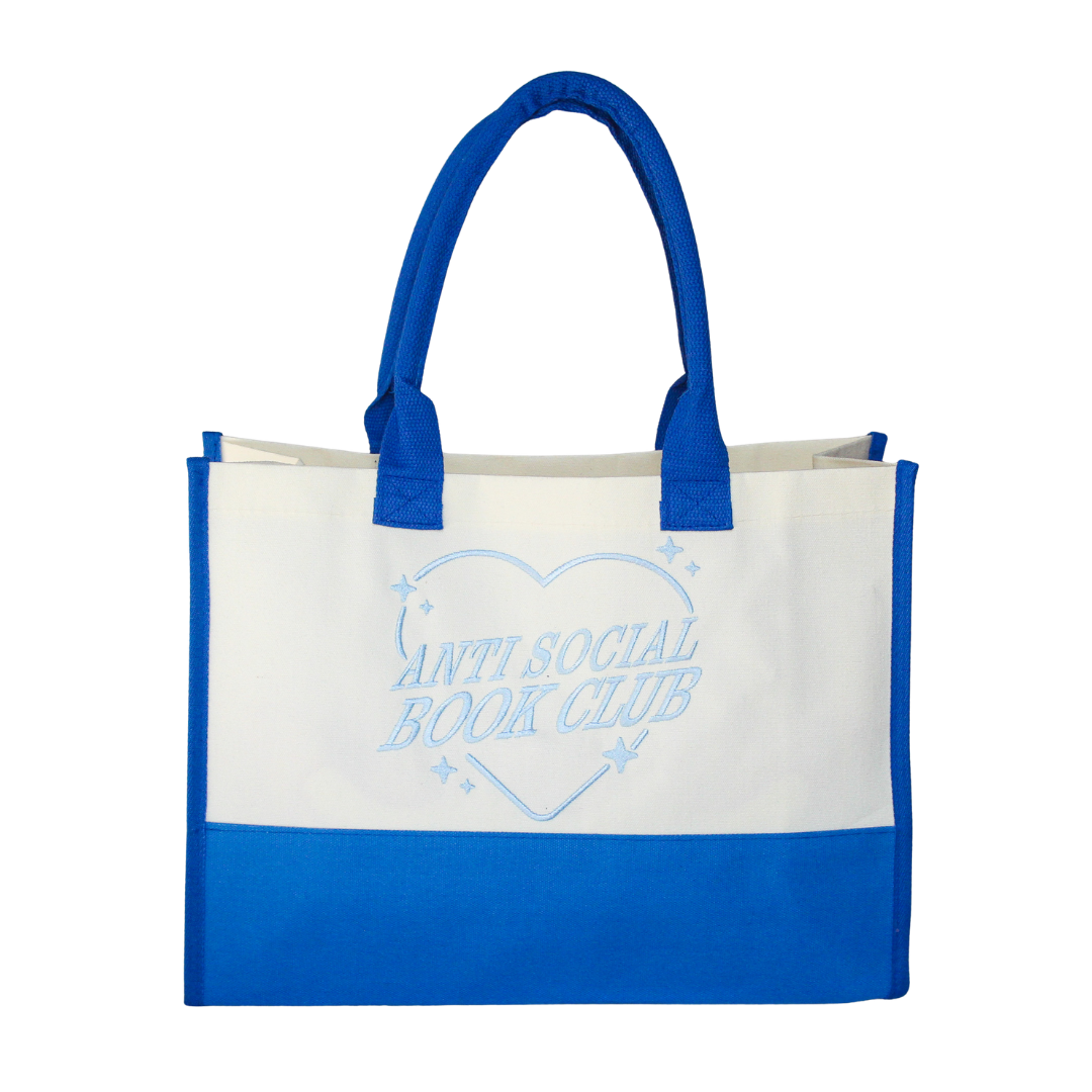 ANTI SOCIAL BOOK CLUB - BOOK TOTE