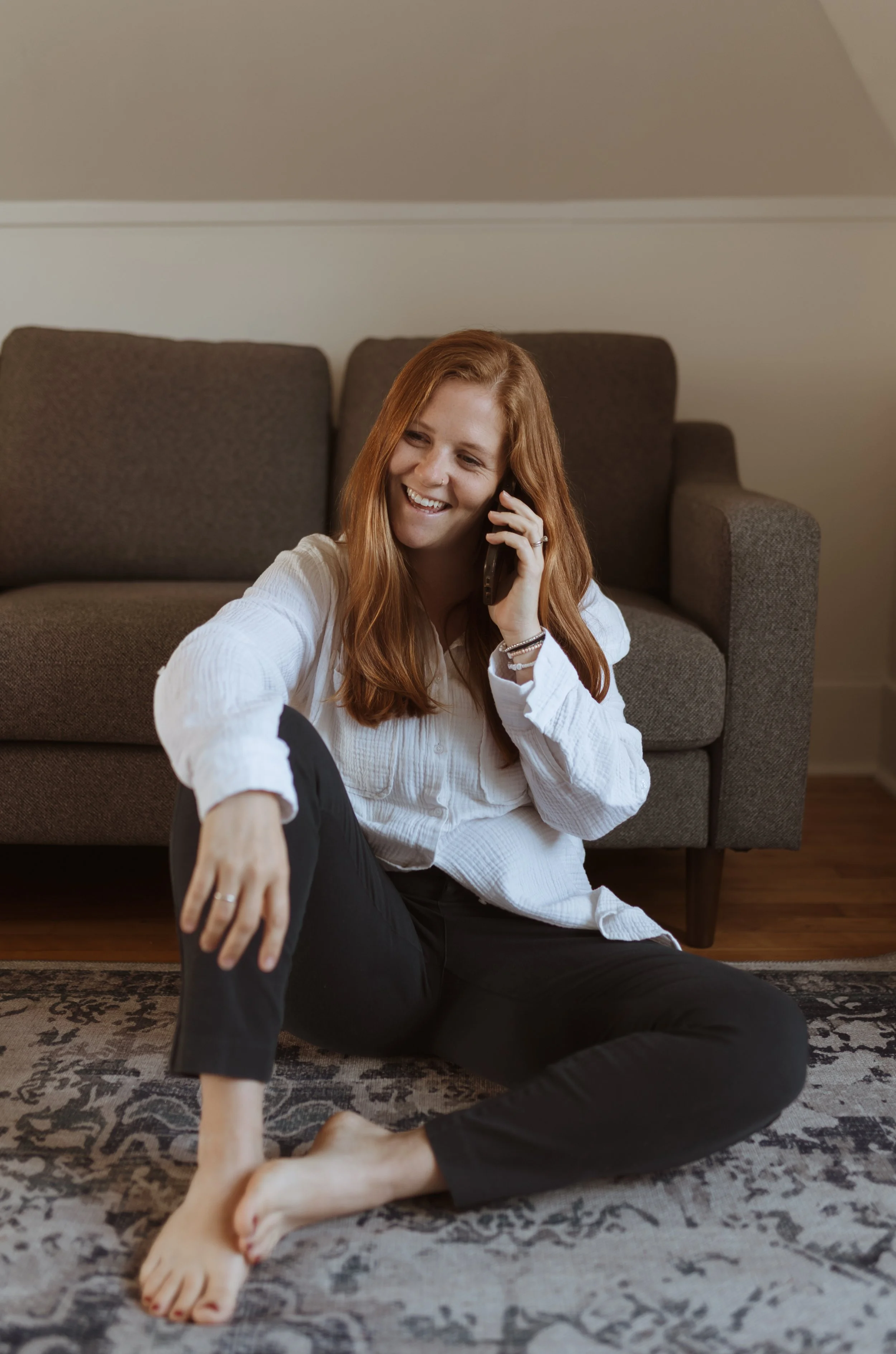 Ontario therapist in calming office