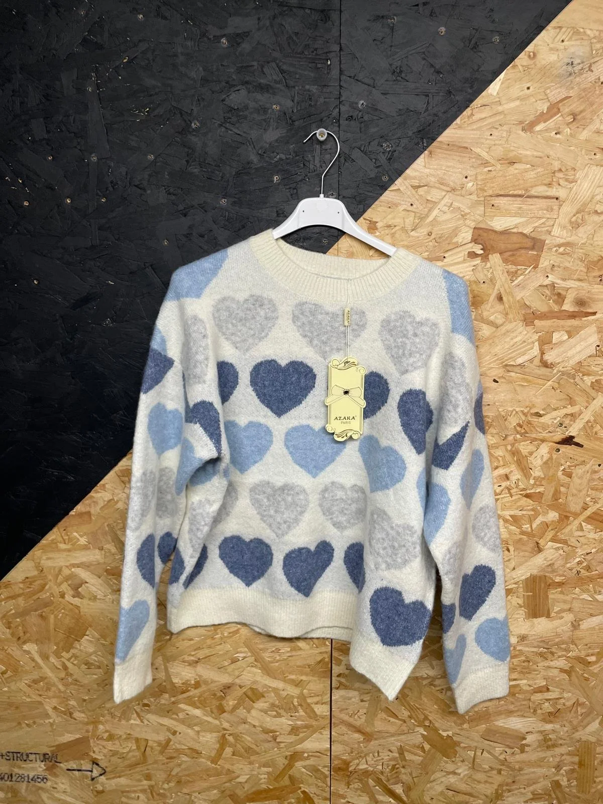 Cozy Heart Knit Sweater