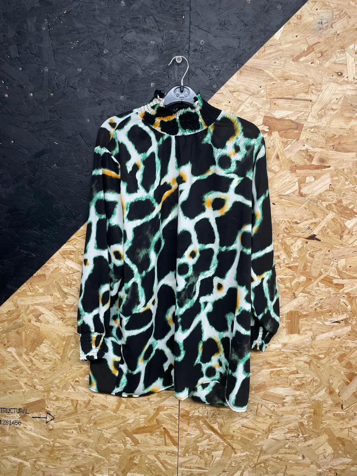 Abstract Pattern Blouse