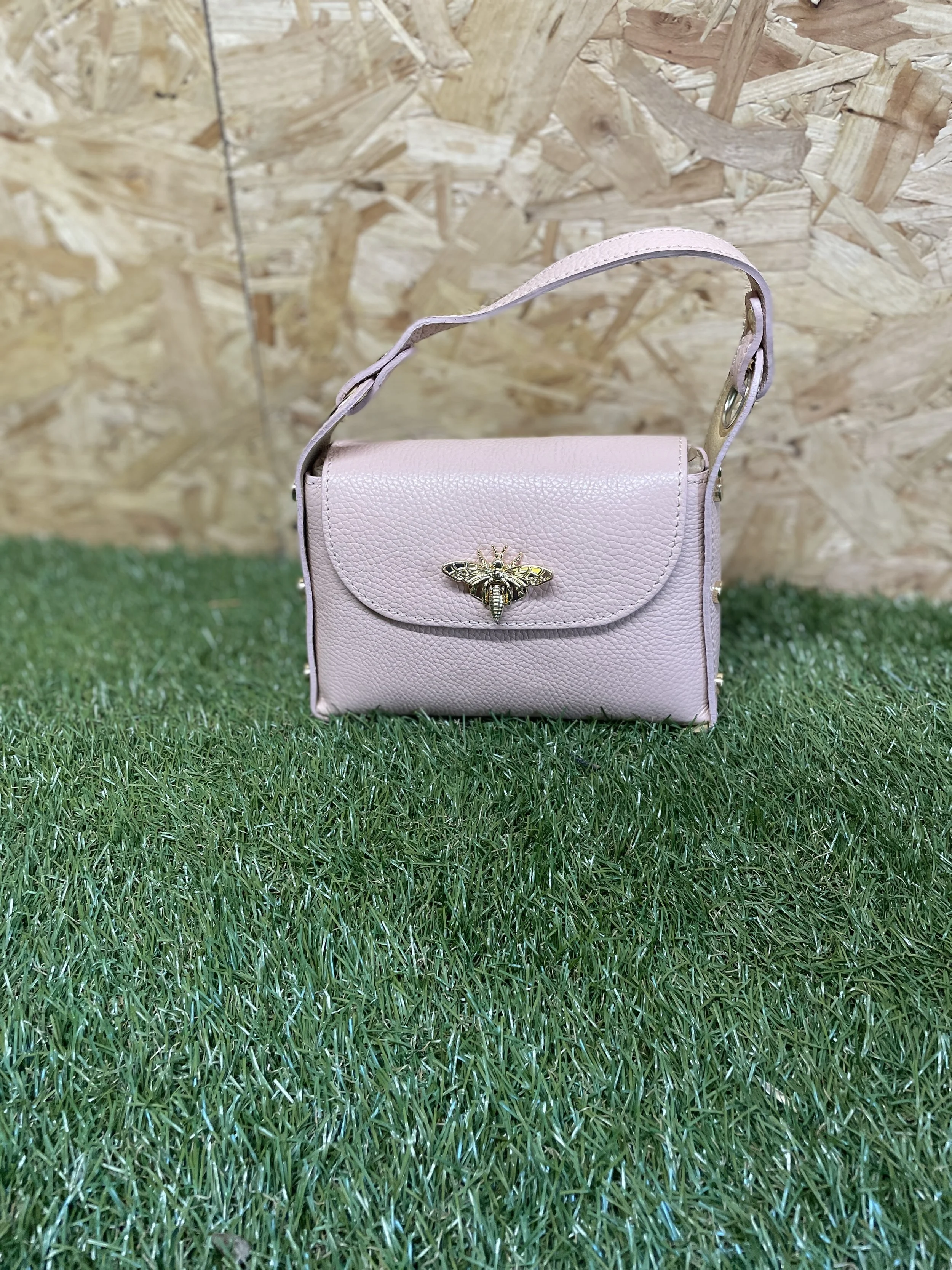 Leather Bee Bag
