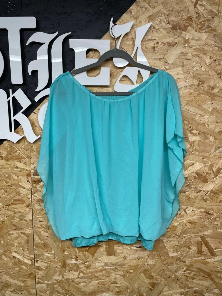 Oversized Chiffon Top