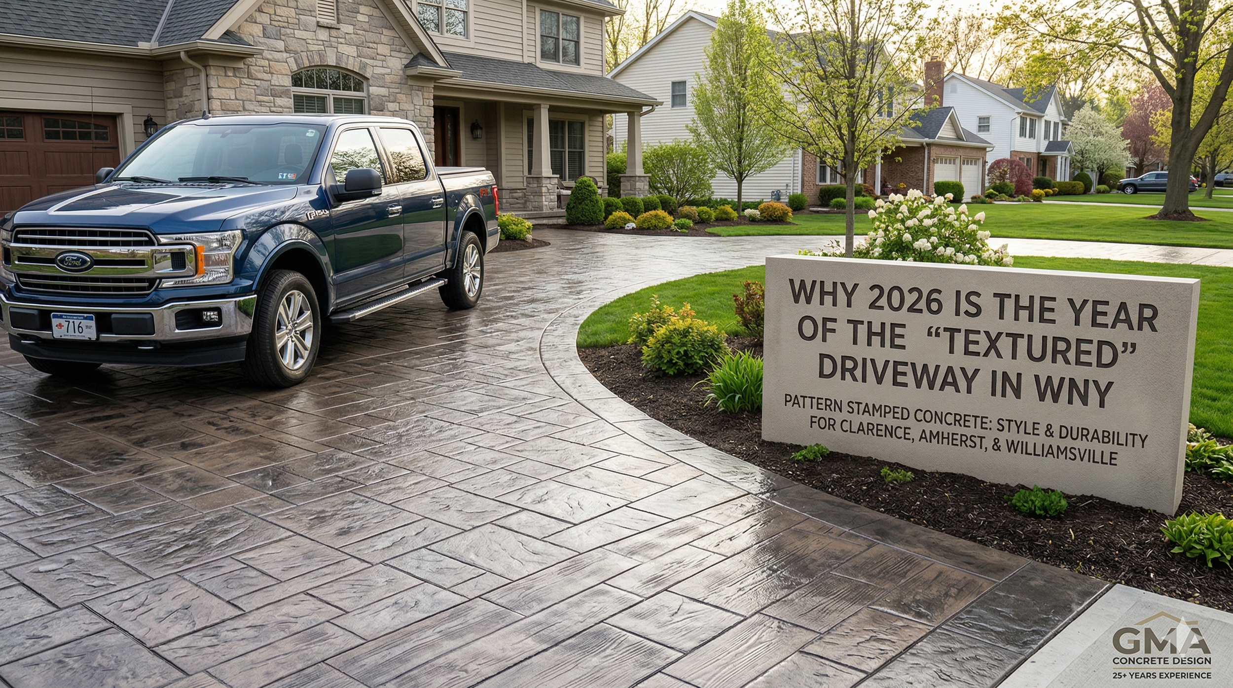 Why 2026 is the Year of the "Textured" Driveway in WNY