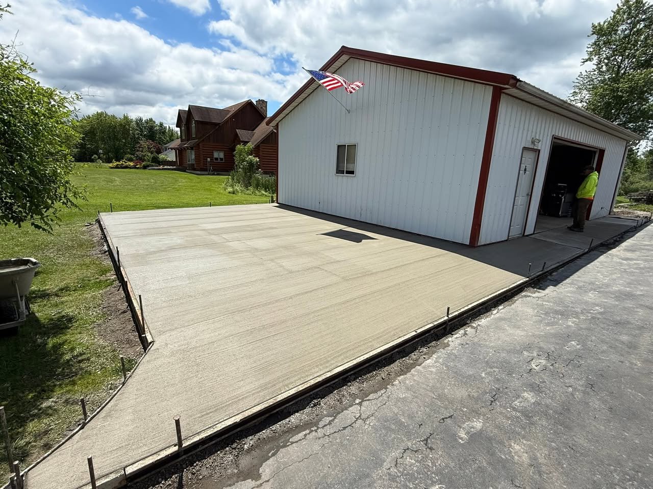 pad outside of garage lancaster.jpg