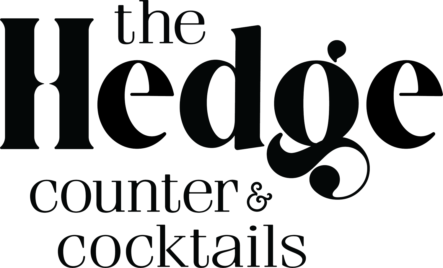 The Hedge | Counter &amp; Cocktails