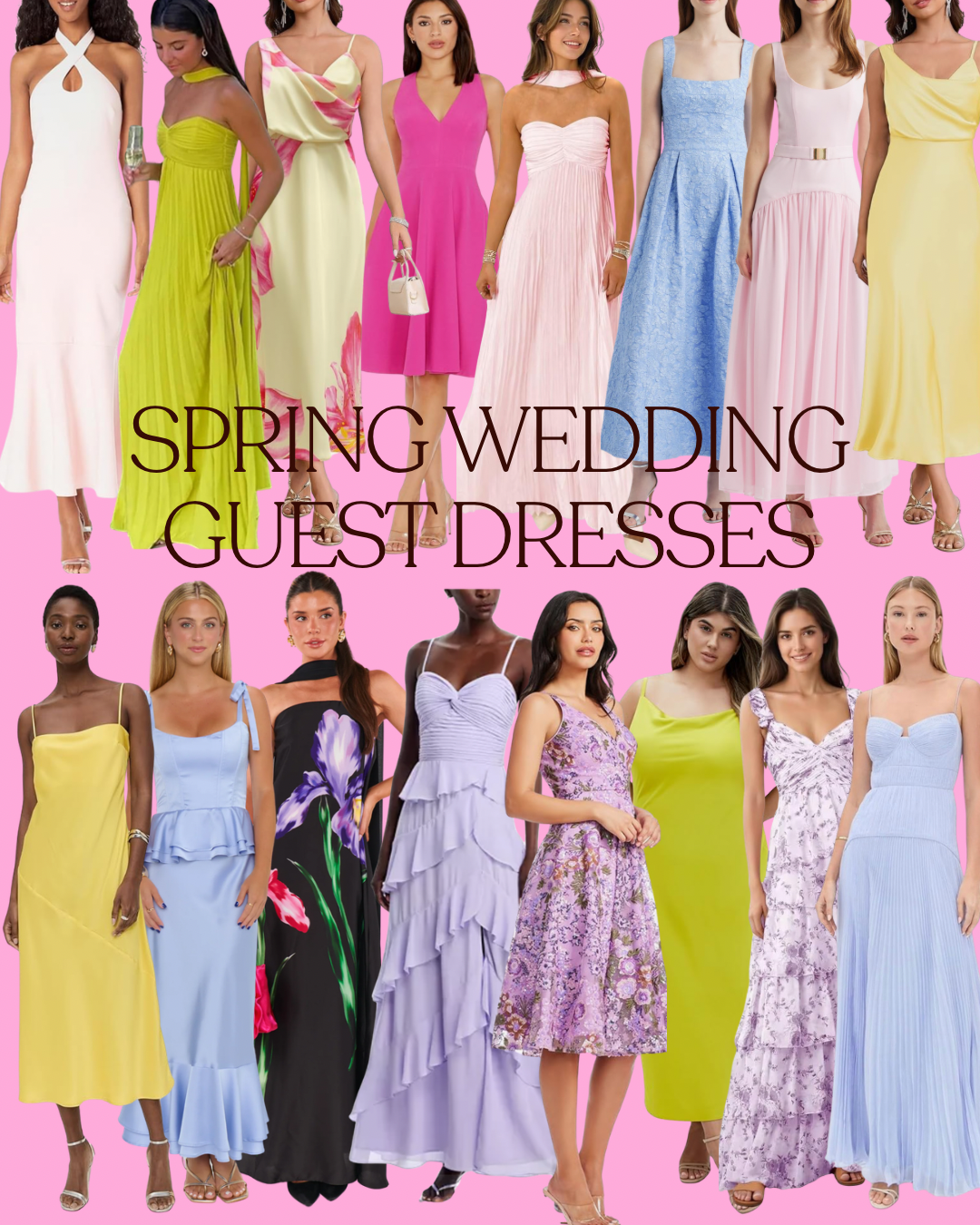 Spring Wedding Guest Dresses