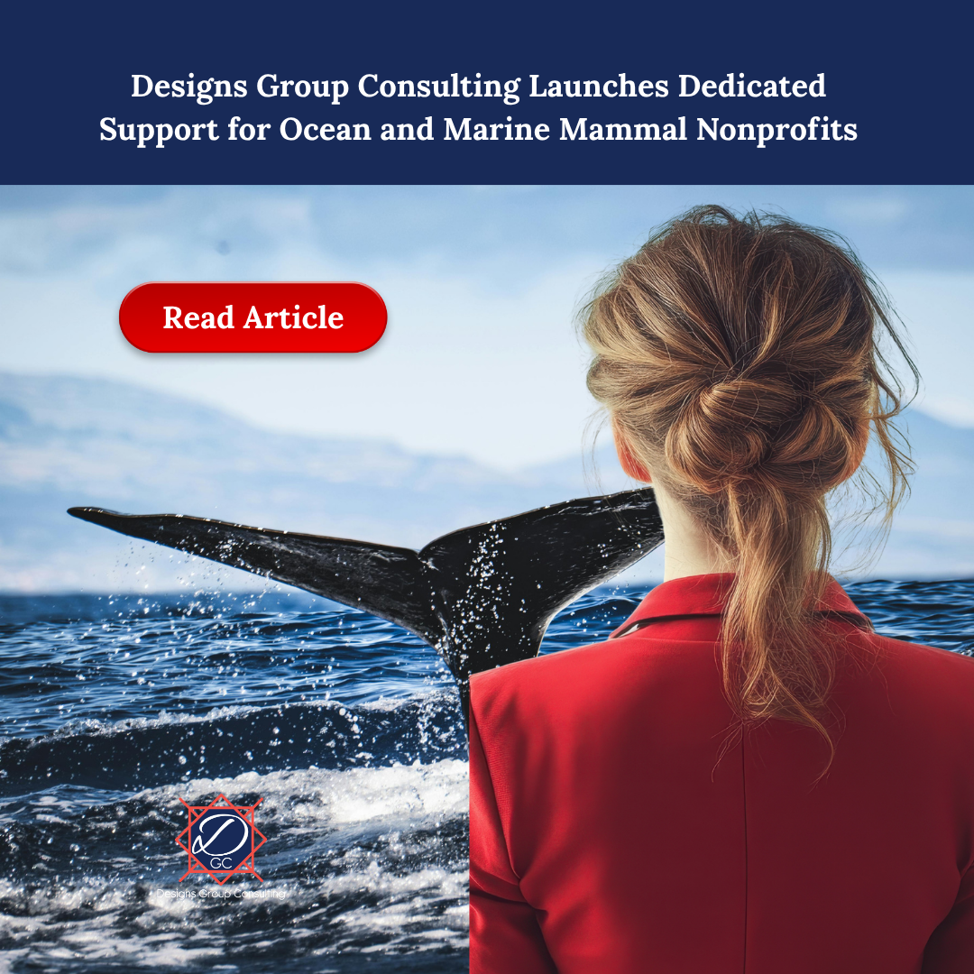 Designs Group Consulting Launches Dedicated Support for Ocean and Marine Mammal Nonprofits