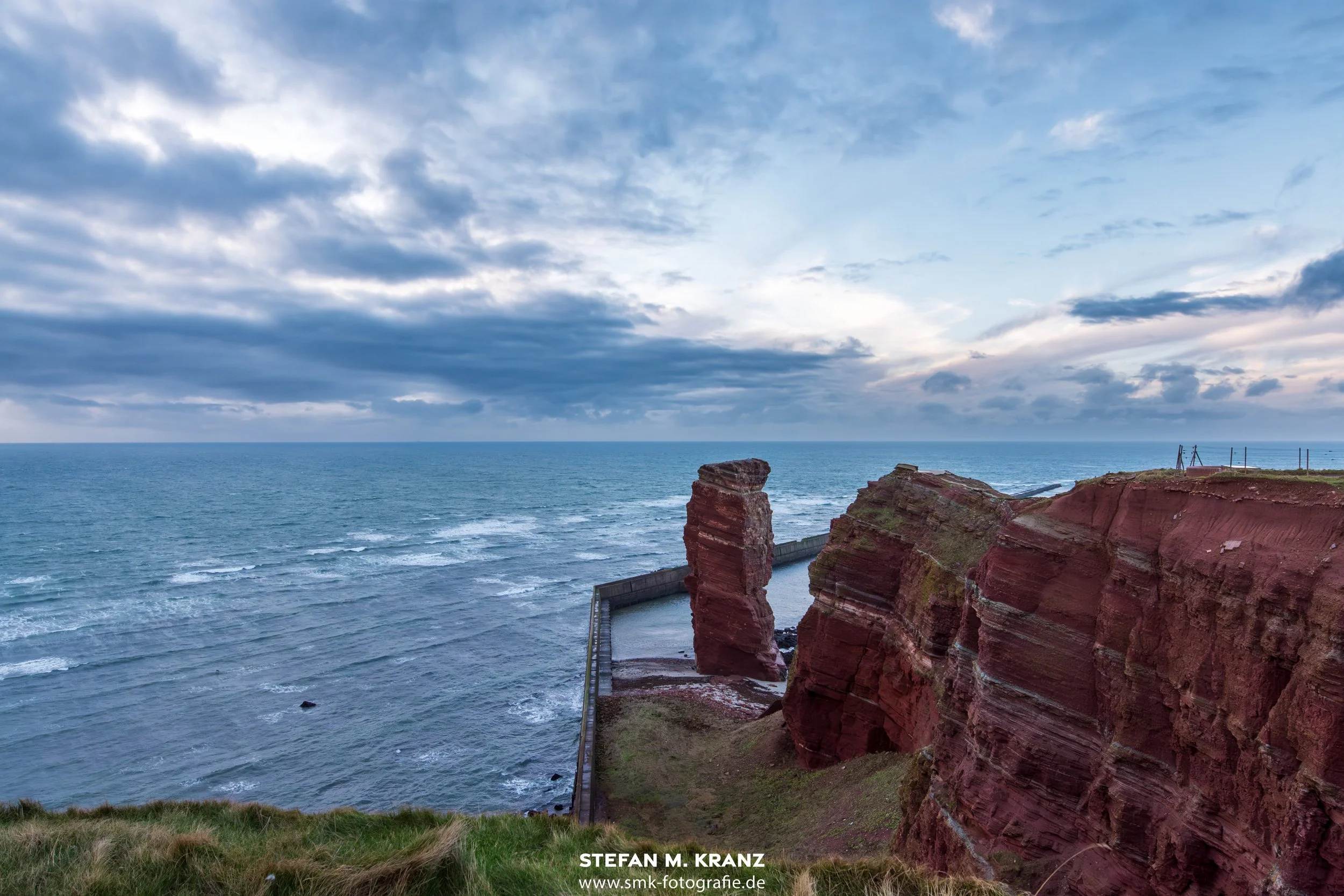 Lange Anna auf Helgoland. Aufgenommen im Dezember 2023 mit der Nikon D500 und dem Nikon 14-24 mm f/2,8.
