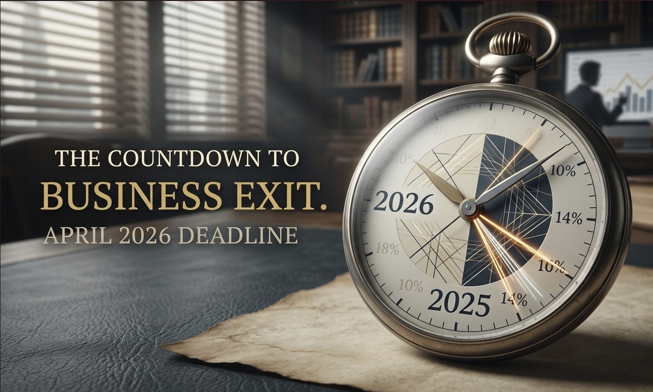 The Clock Is Ticking on BADR. Here’s What Every Business Owner Needs to Know Before April 2026.