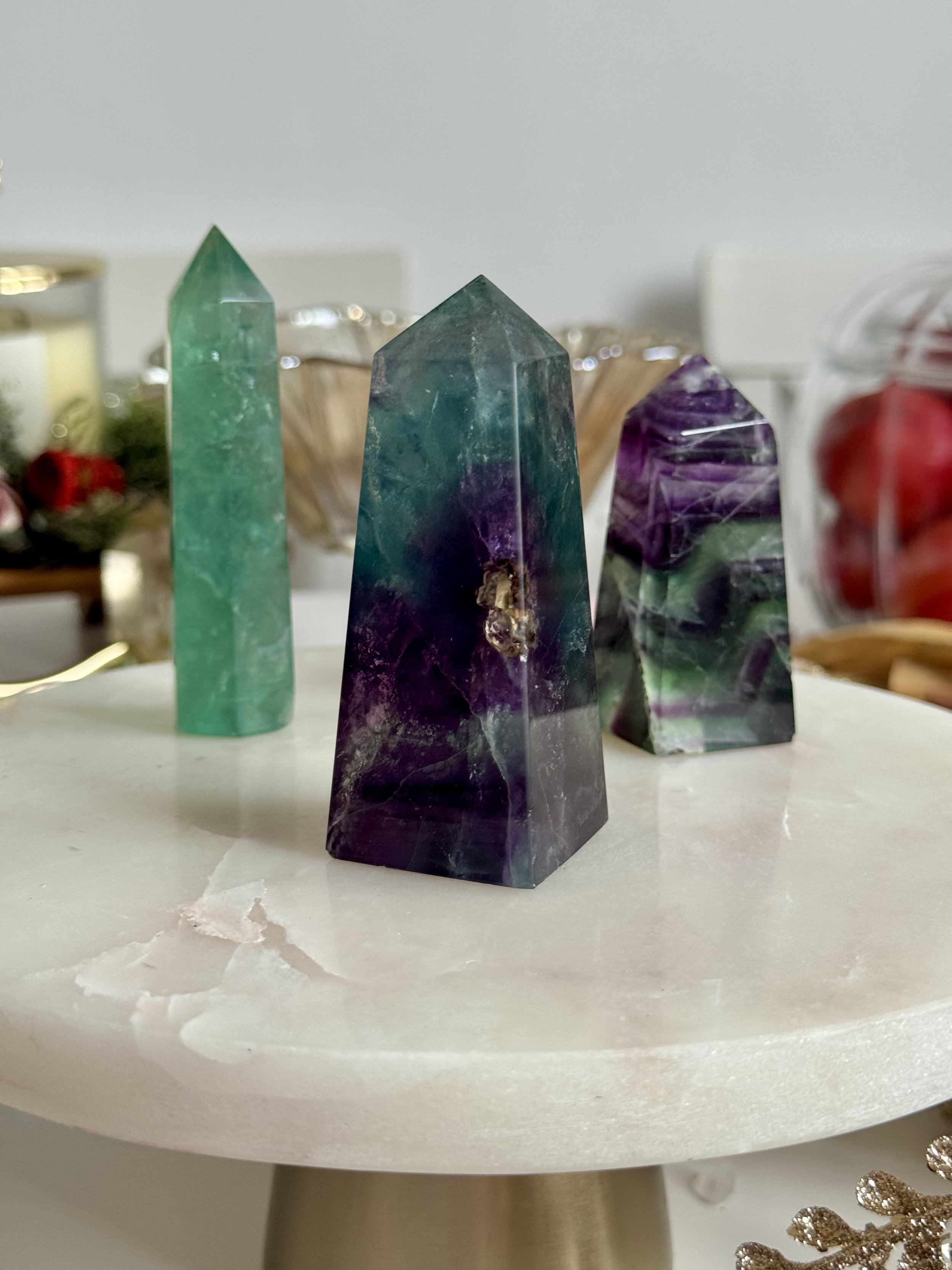 Fluorit turnuri - calitate AAA+