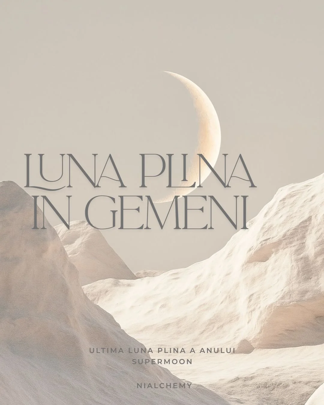 🌙 4 Decembrie - Luna Plina in Gemeni
