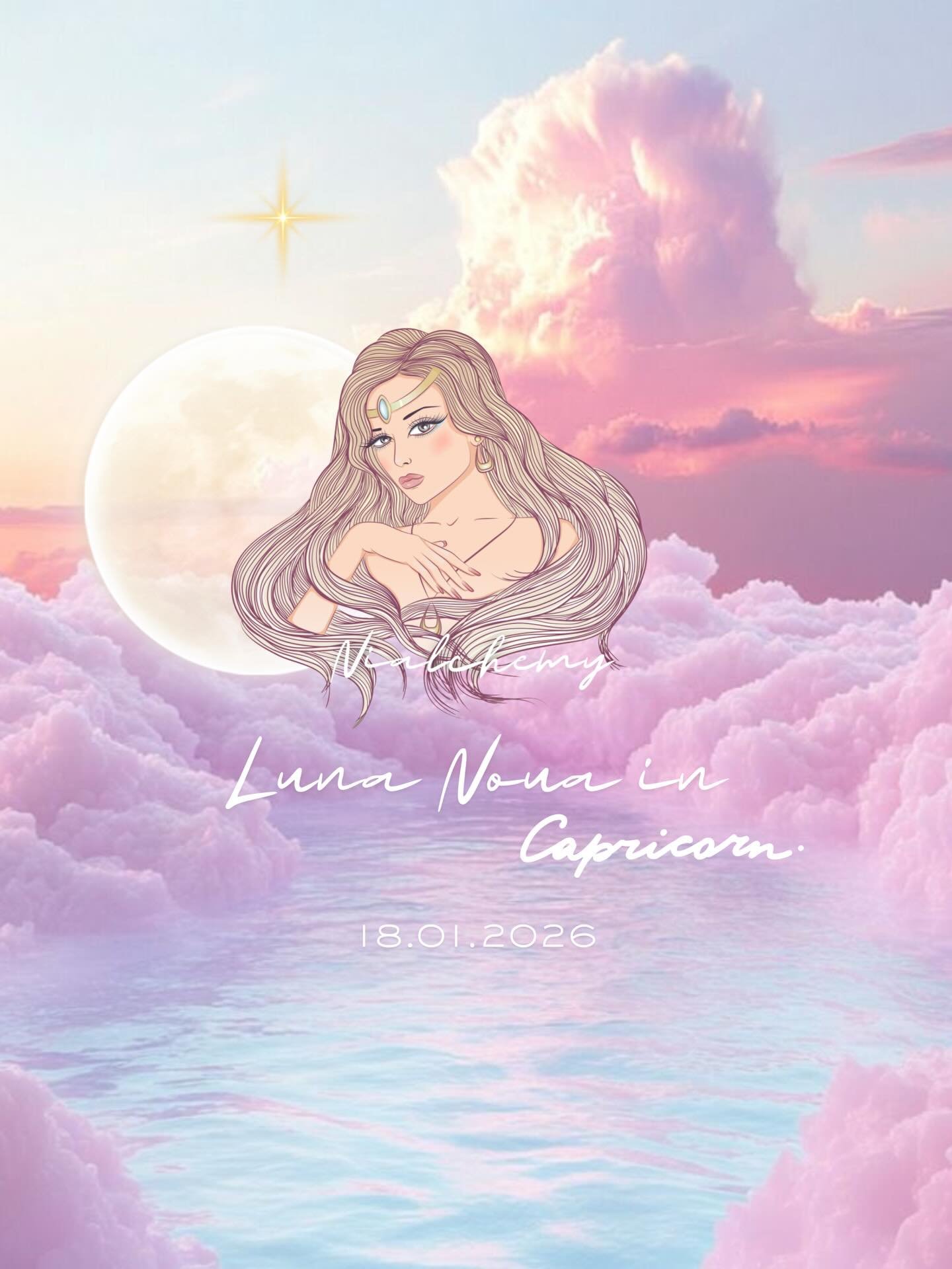 Luna Noua in Capricorn 🧚🏼&zwj;♀️🩷
