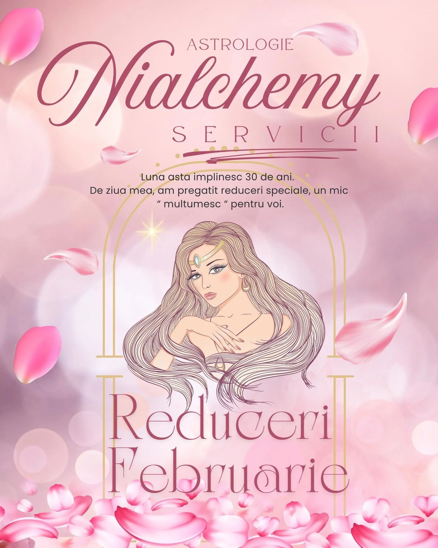 Implinesc 30 de ani si sunt recunoscatoare pentru fiecare om care a fost aici. 🤍
De ziua mea, am pregatit reduceri speciale, un mic " multumesc&rdquo; pentru voi.