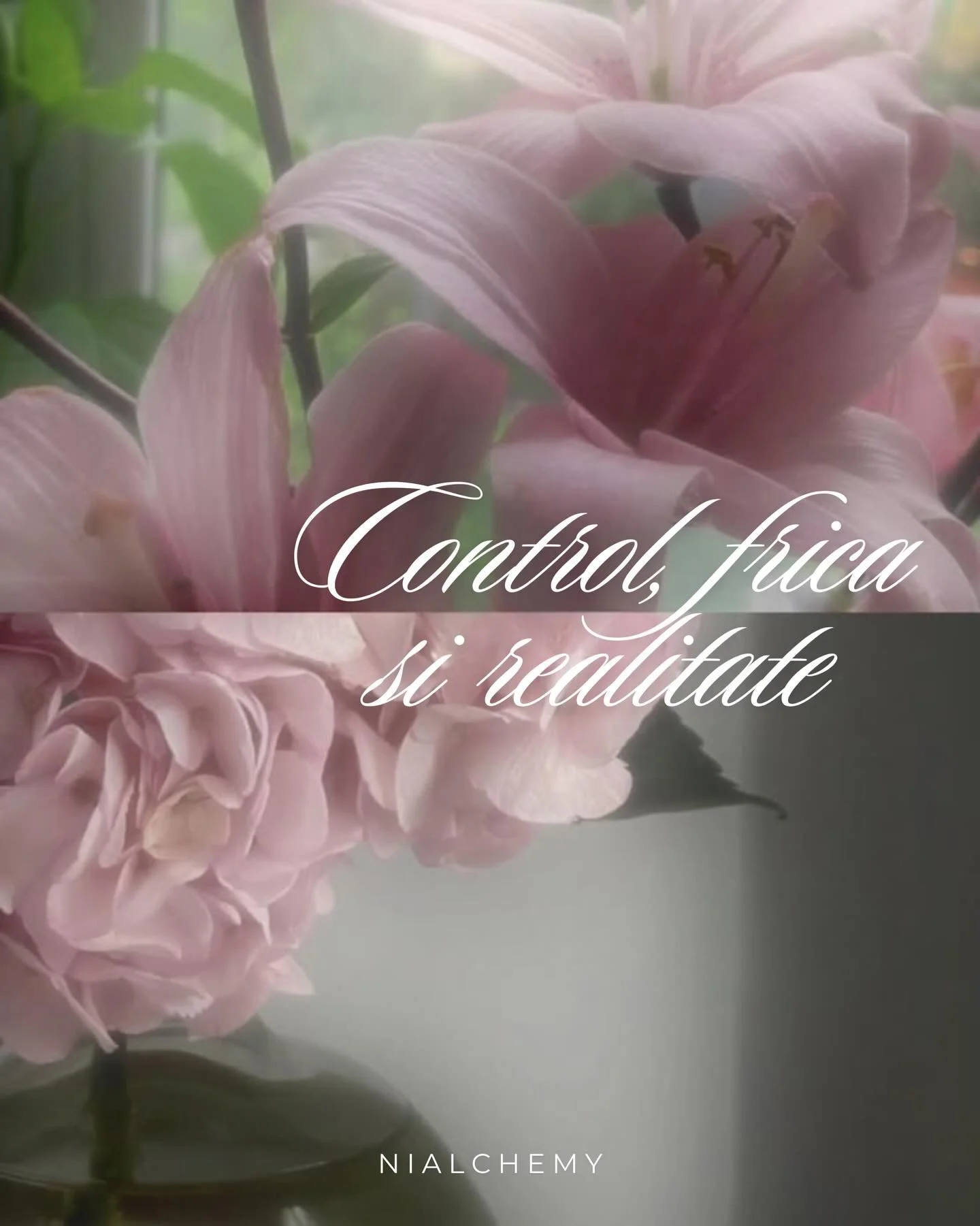 Despre nevoia de control, frica si realitate 🌸