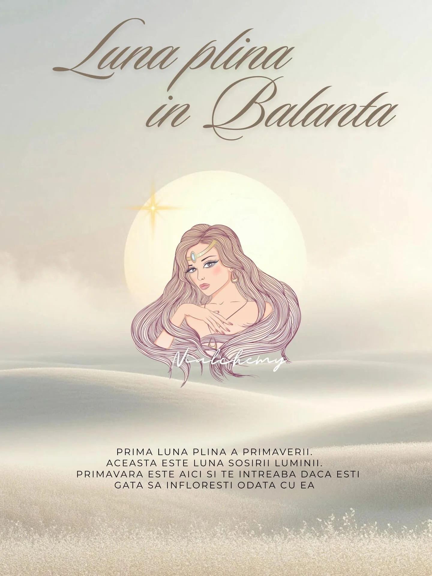 Luna plina in Balanta ⚖️🌸✨