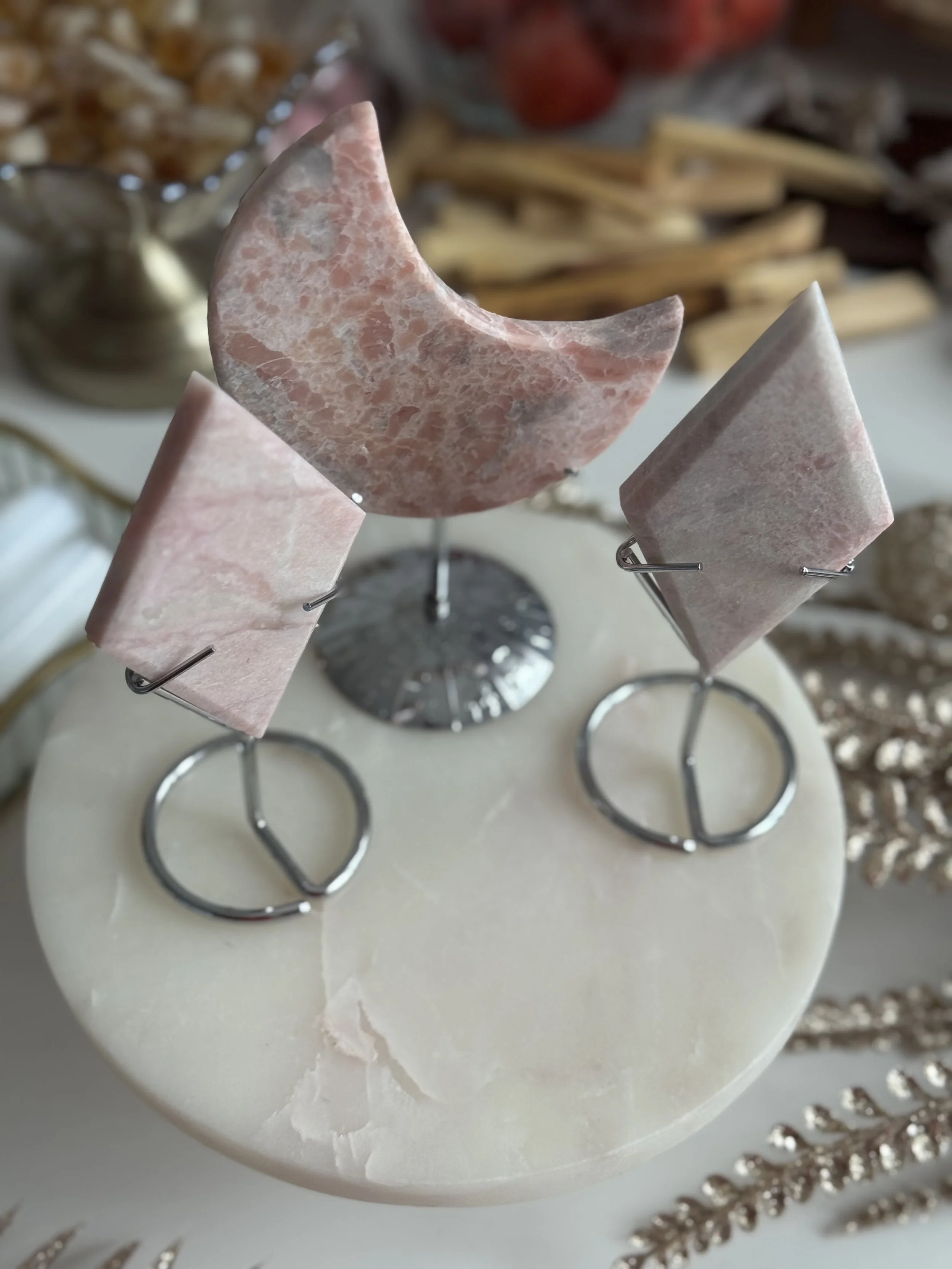 Opal roz forme - sculptate manual 