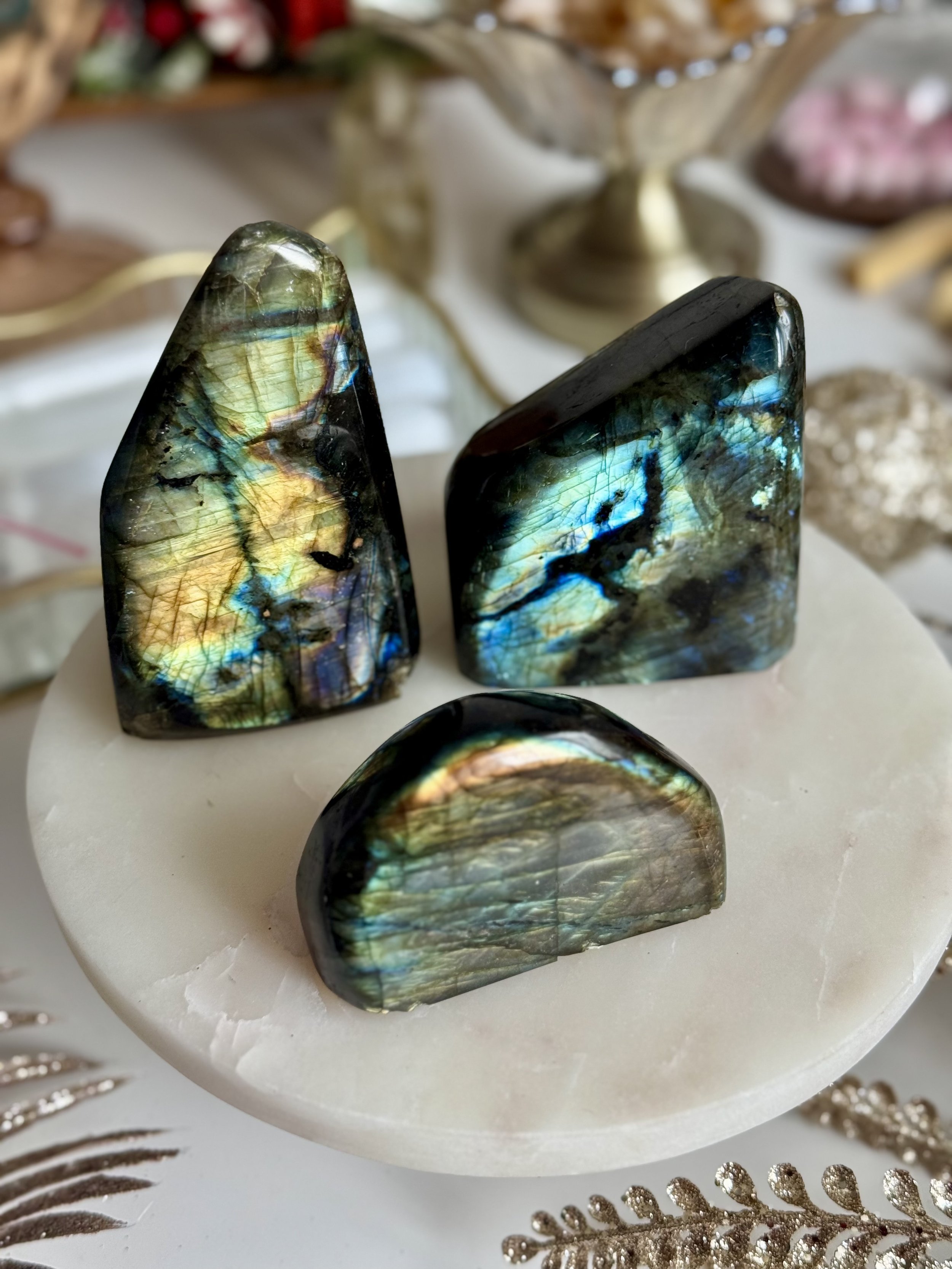 Labradorit - forma libera gigant 