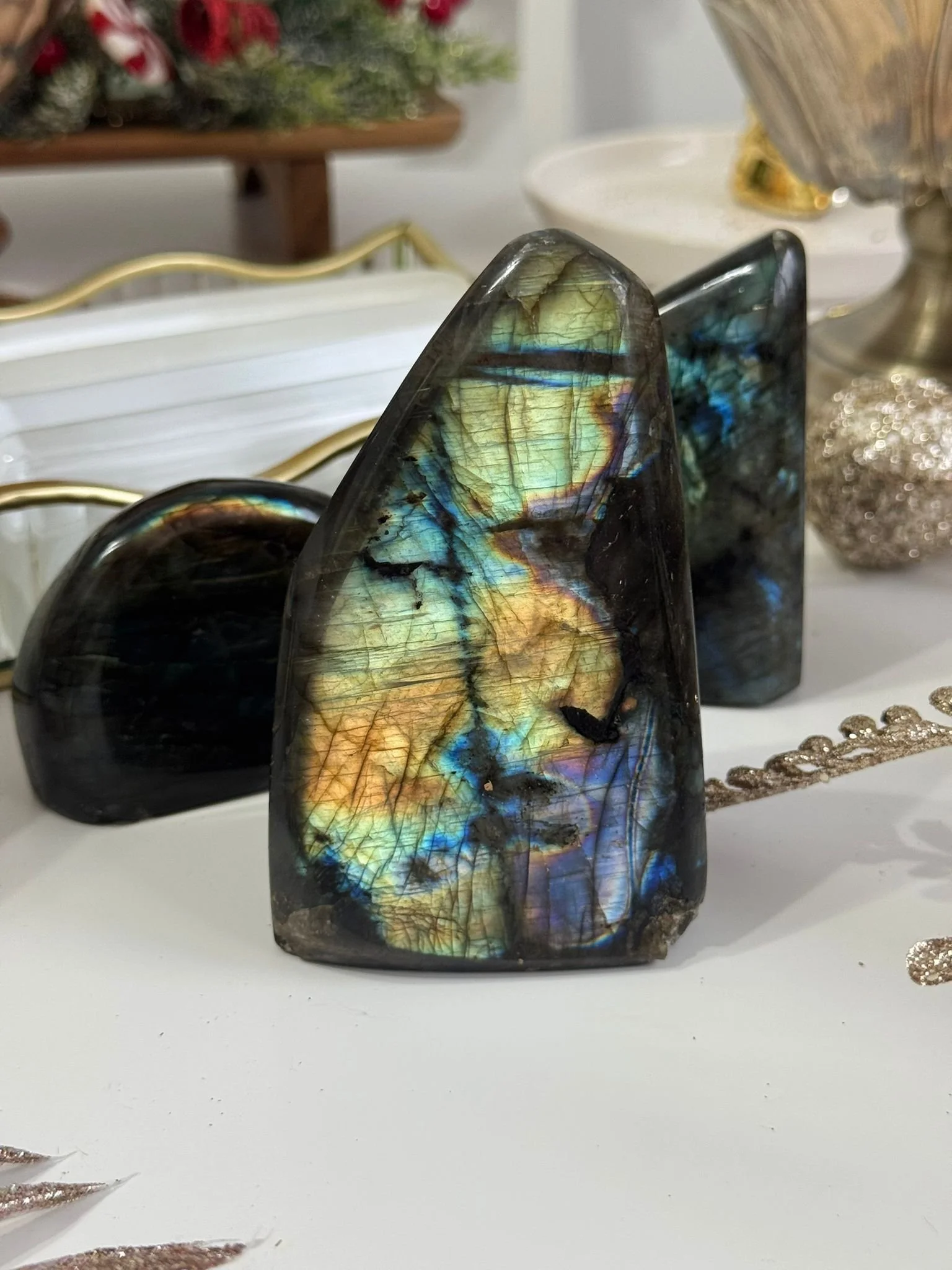 Labradorit - forma libera gigant 