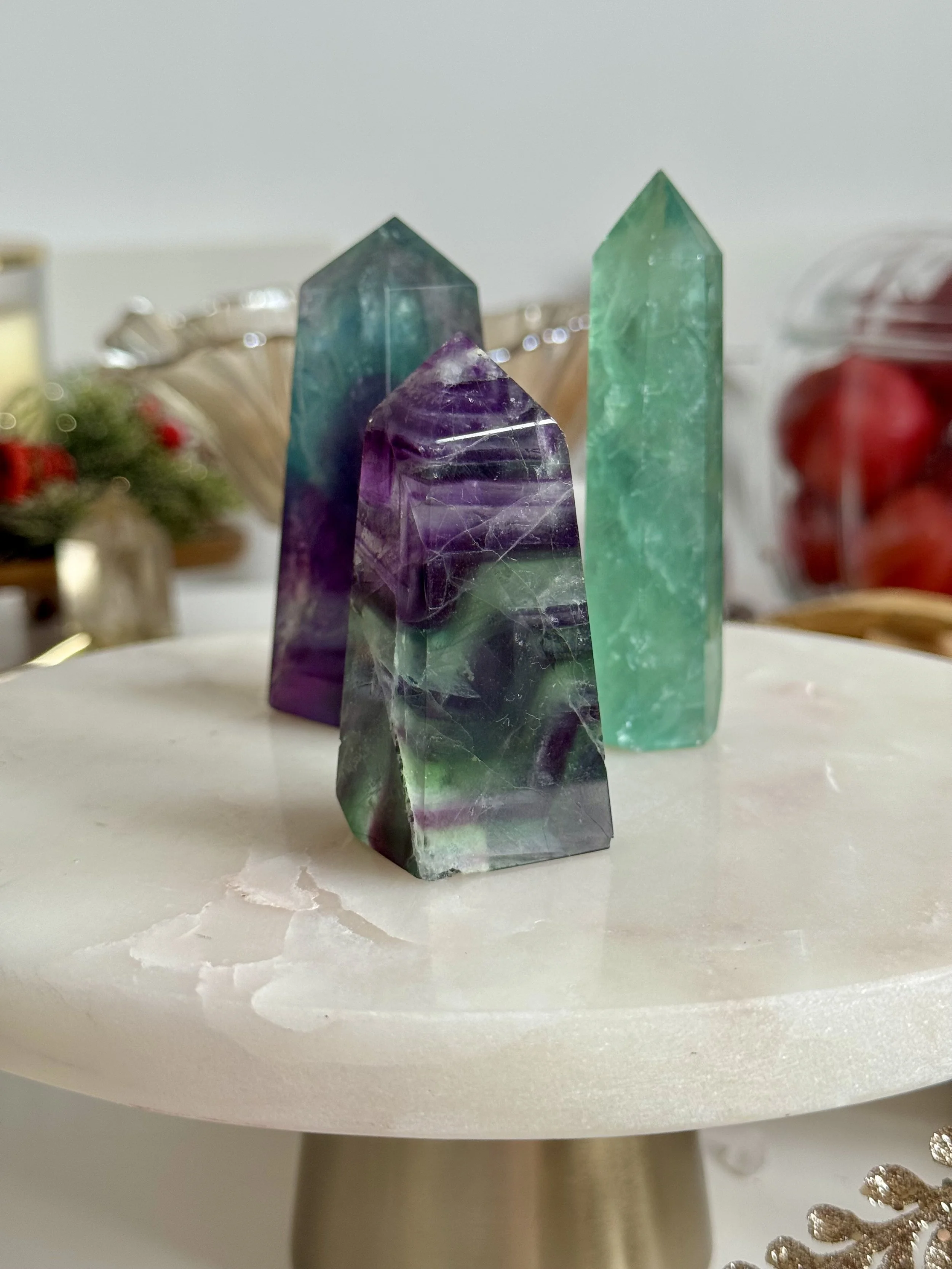 Fluorit turnuri - calitate AAA+