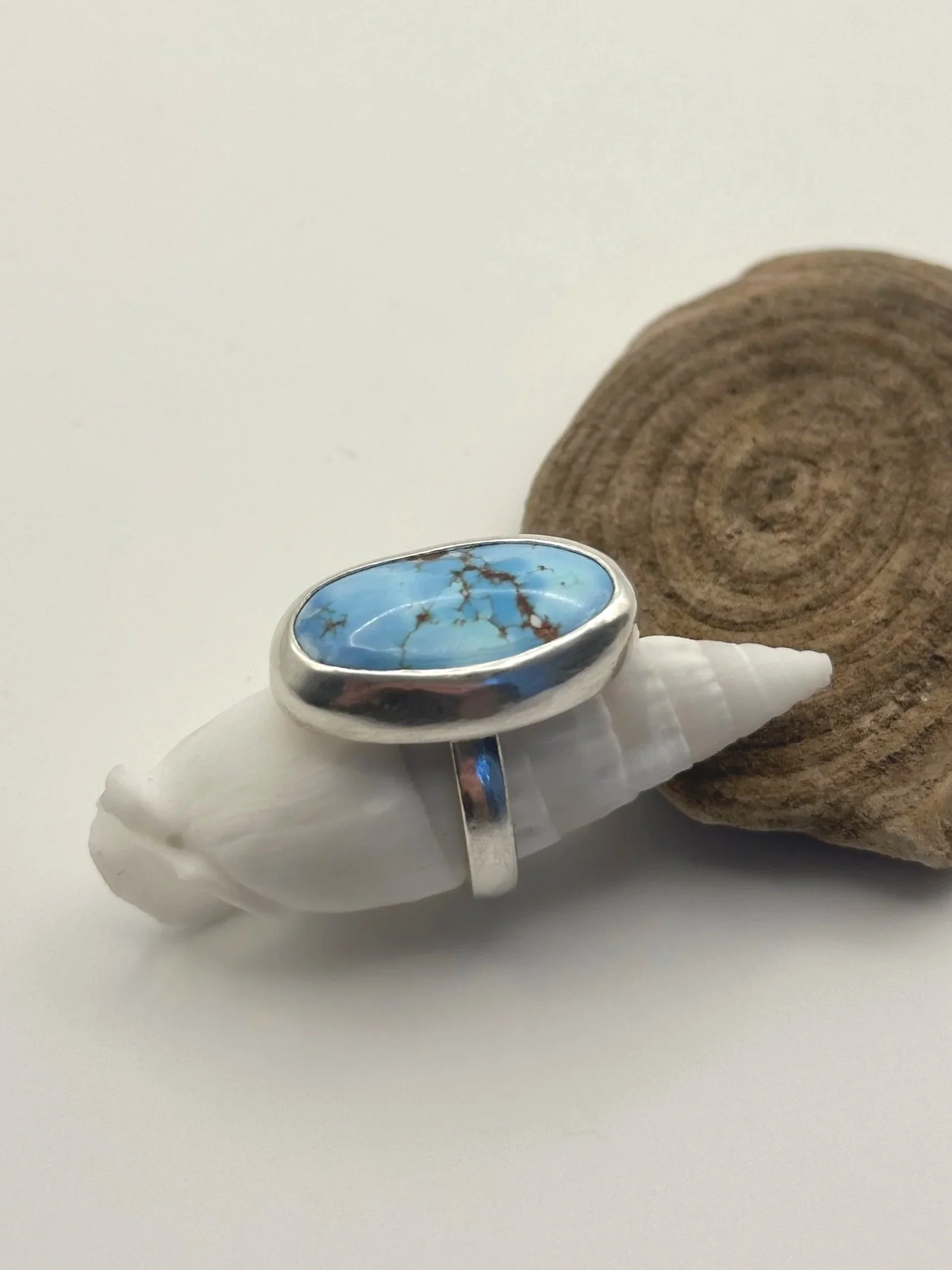 Turquoise Ring - Golden Hill 1