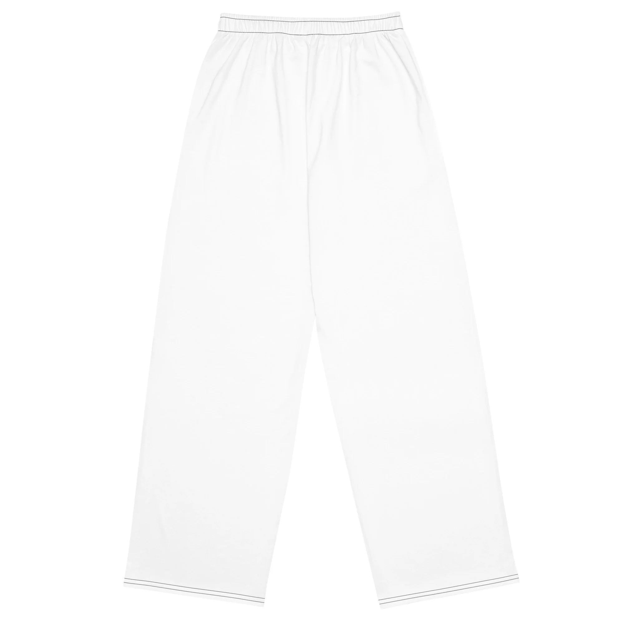 All-over print unisex wide-leg pants