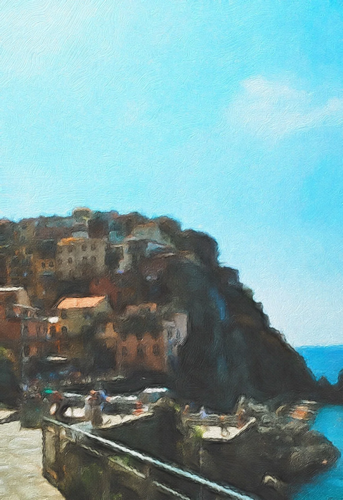 Manarola al Mattino