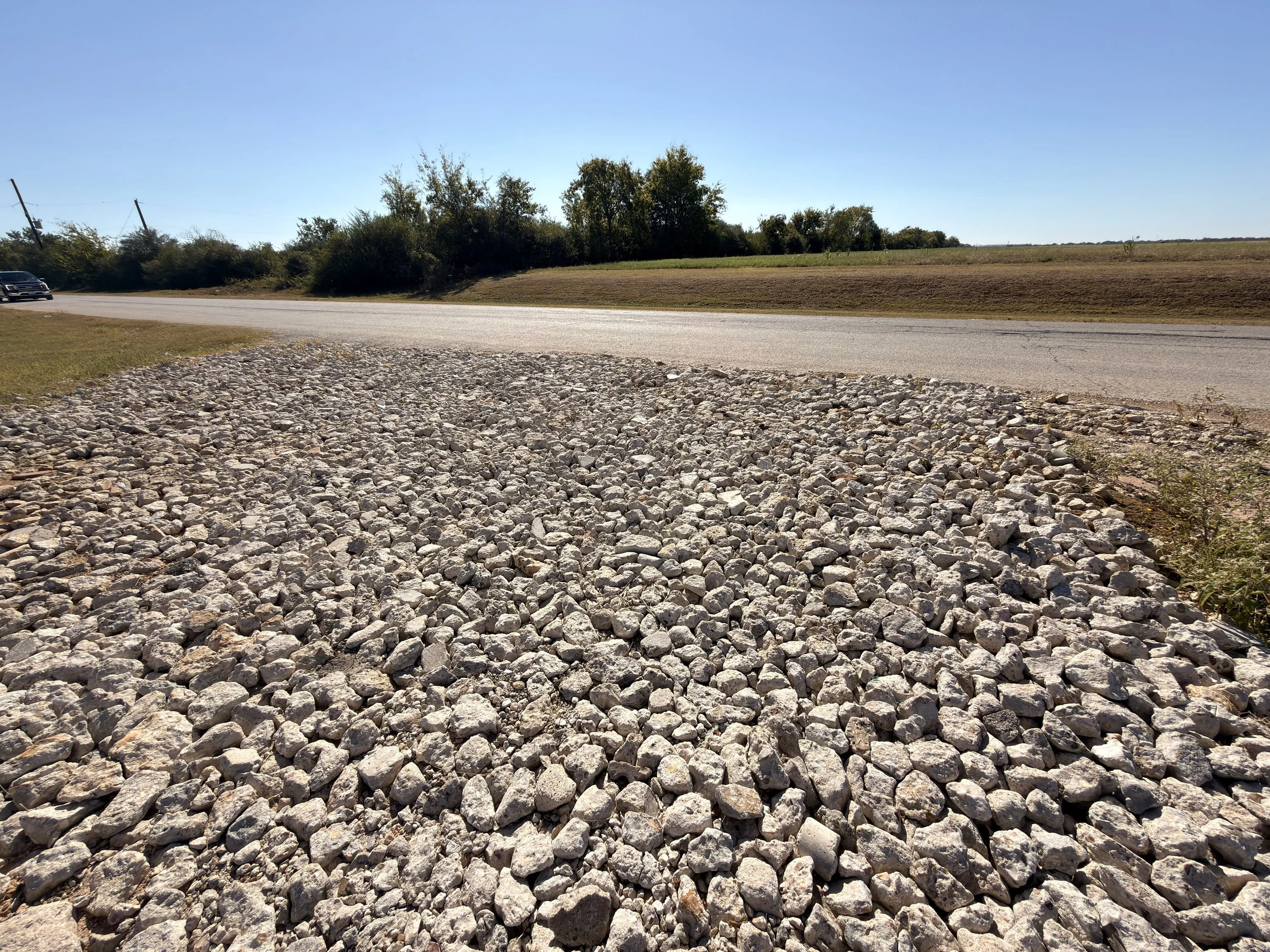 Construction Access Construction Entrance Exit Rock SWPPP BMP Stormwater TCEQ