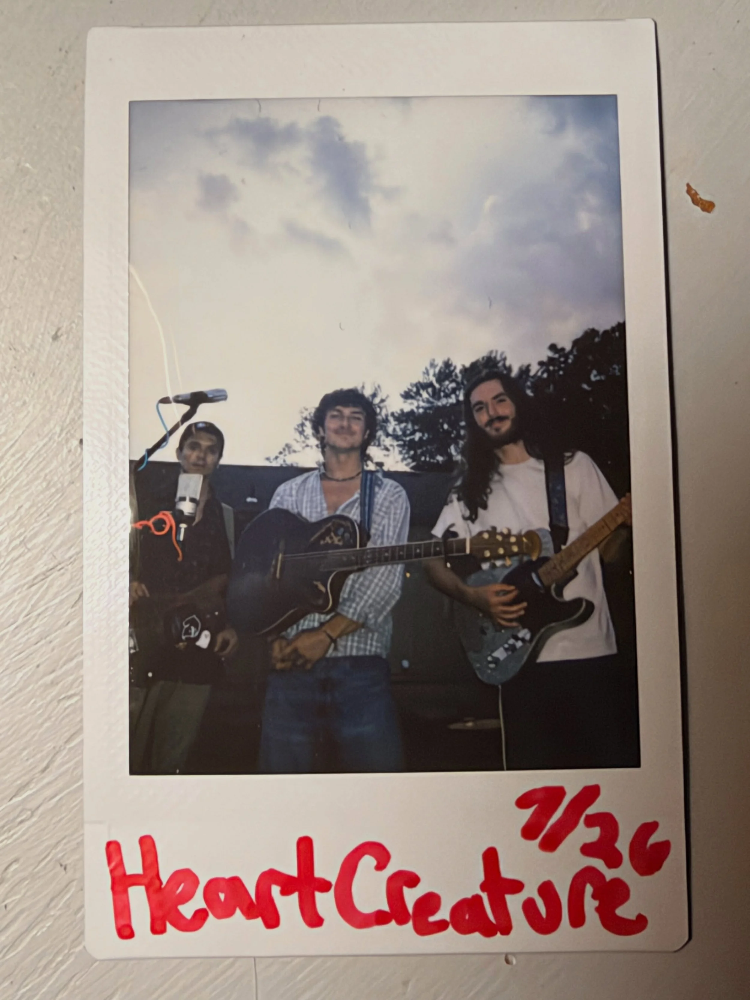 The first lighthouse session is done. 

Heart Creature performed amazingly and the rain stayed away for the shoot, but gave us some great looking clouds. 

Stay tuned for live show announcements!
