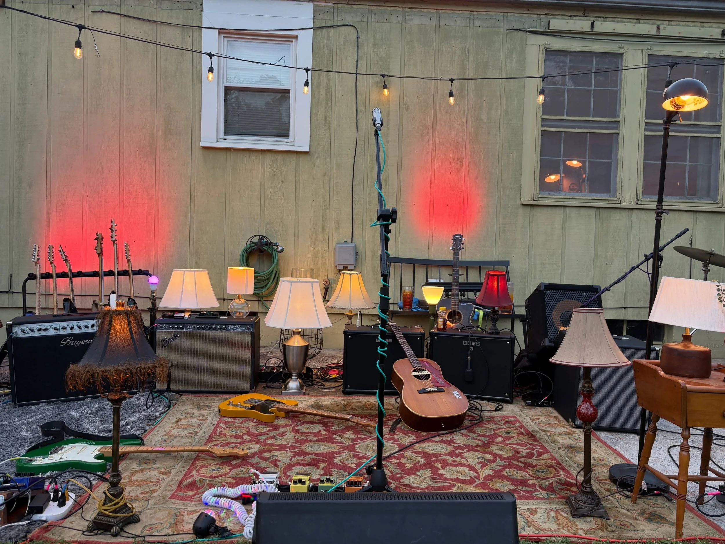 The first live show went so well!!!

The bands put in a lot of work to make not only the stage look great, but to play some great sets. If you missed it, don&rsquo;t feel too bad. We&rsquo;re already planning the next show and session with other loca