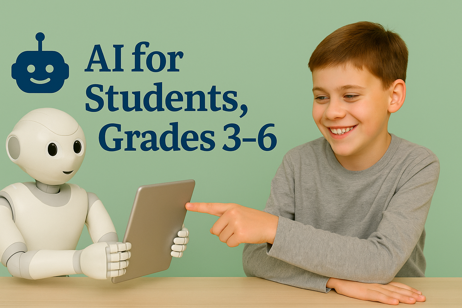 AI for Students, Grades 3-6