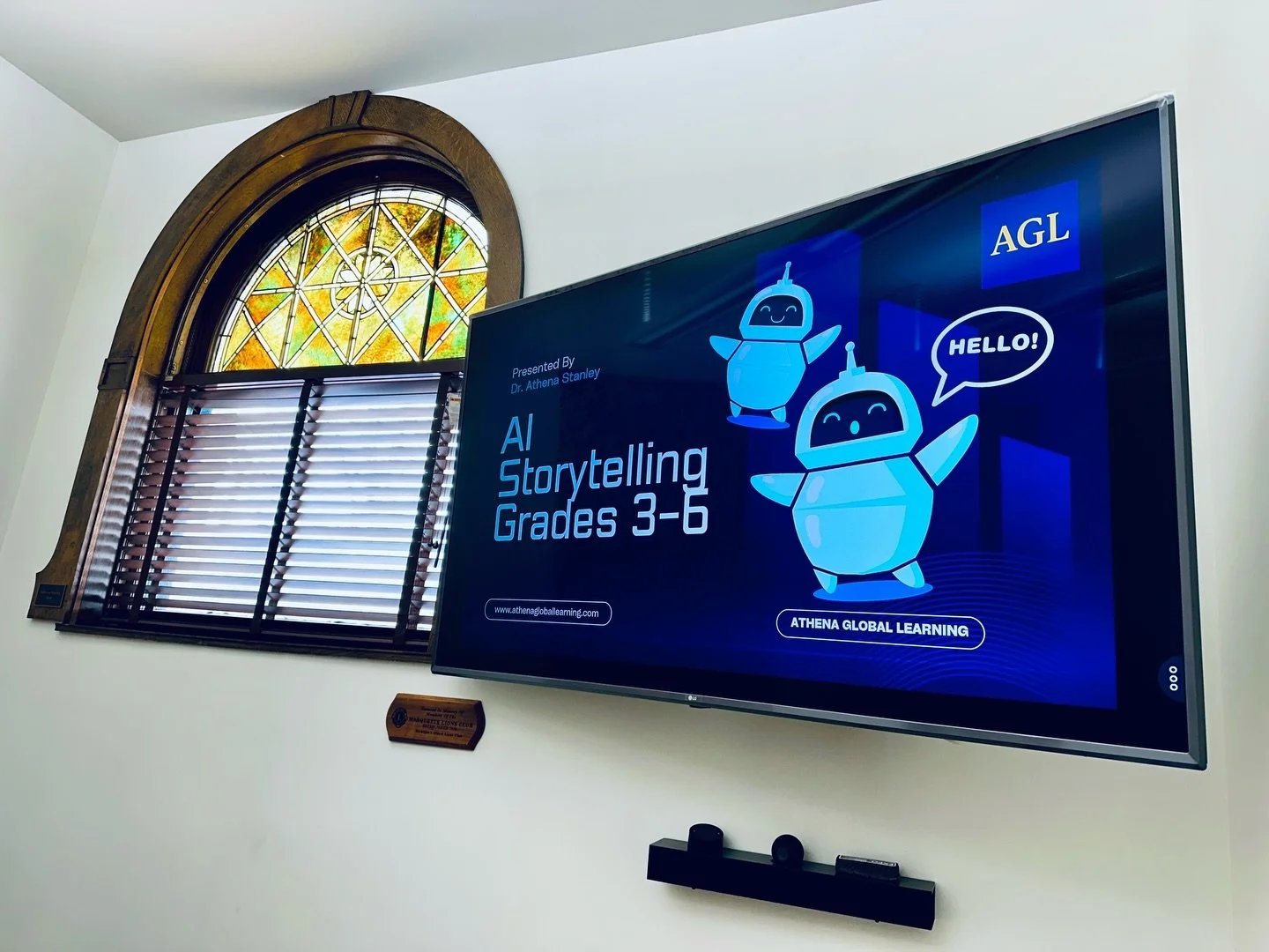 💙 What a wonderful afternoon at the Peter White Public Library! 💙

Today&rsquo;s AI Storytelling Workshop with Athena Global Learning was a joy. Students explored character, plot, and setting, climbed and descended the story mountain, and practiced