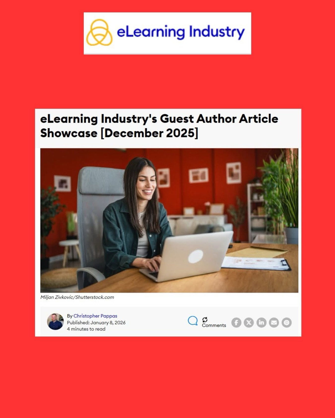We&rsquo;re excited to share that Athena Global Learning&rsquo;s Founder &amp; CEO, Dr. Athena Stanley, was recently featured in eLearning Industry&rsquo;s Guest Author Article Showcase (December 2025).

https://elearningindustry.com/elearning-indust
