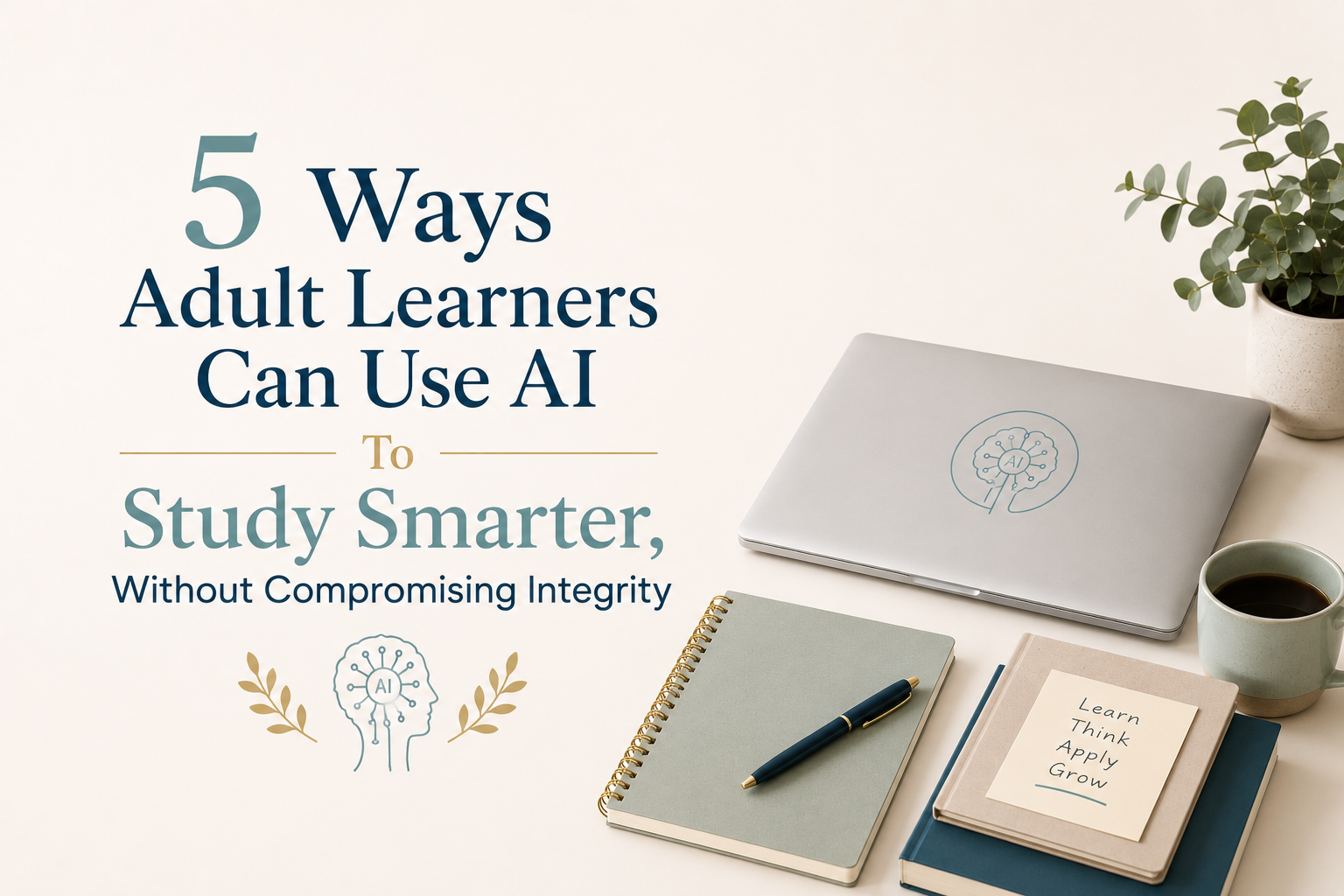5 Ways Adult Learners Can Use AI To Study Smarter, Without Compromising Integrity