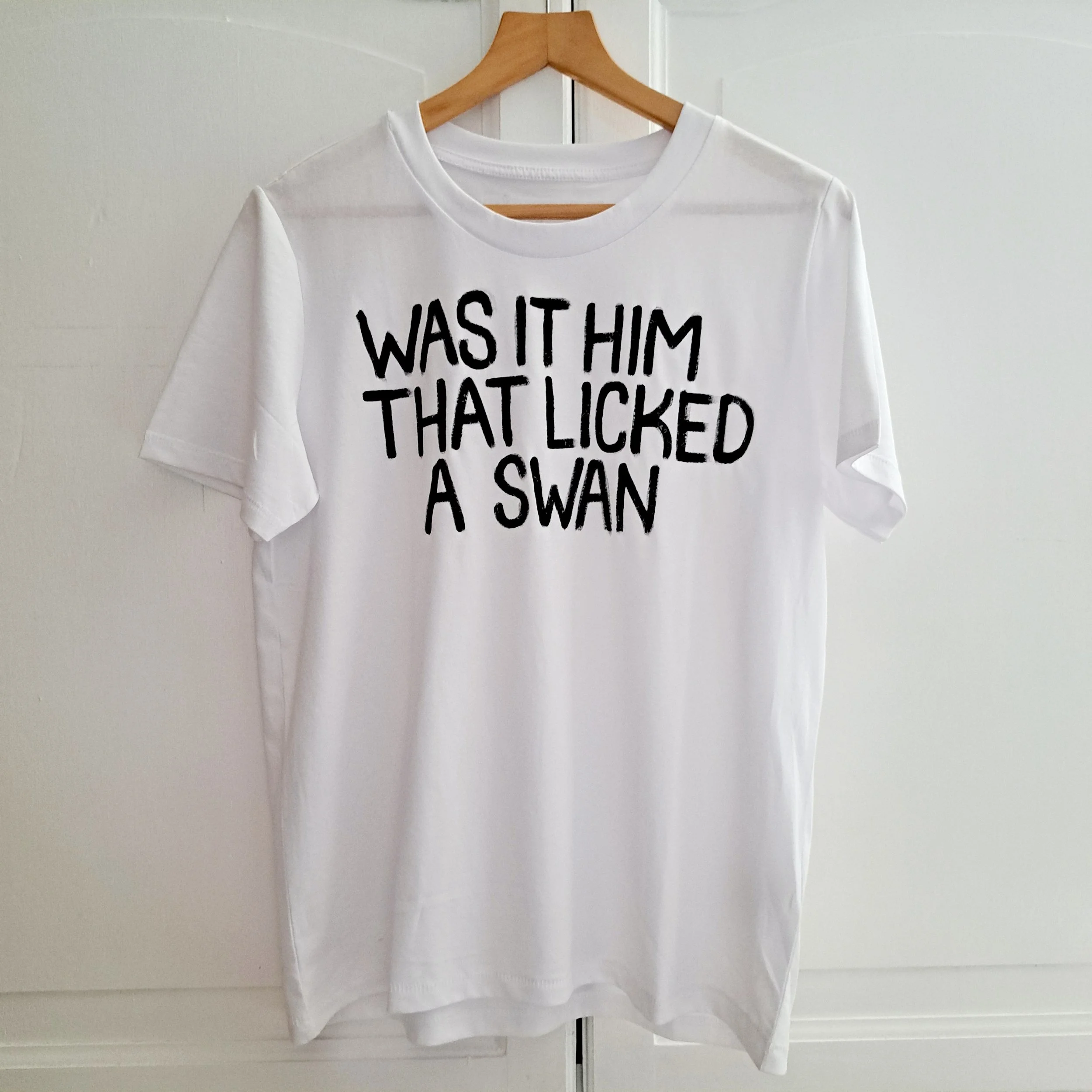 Licked a swan, Sassy Tee.jpg