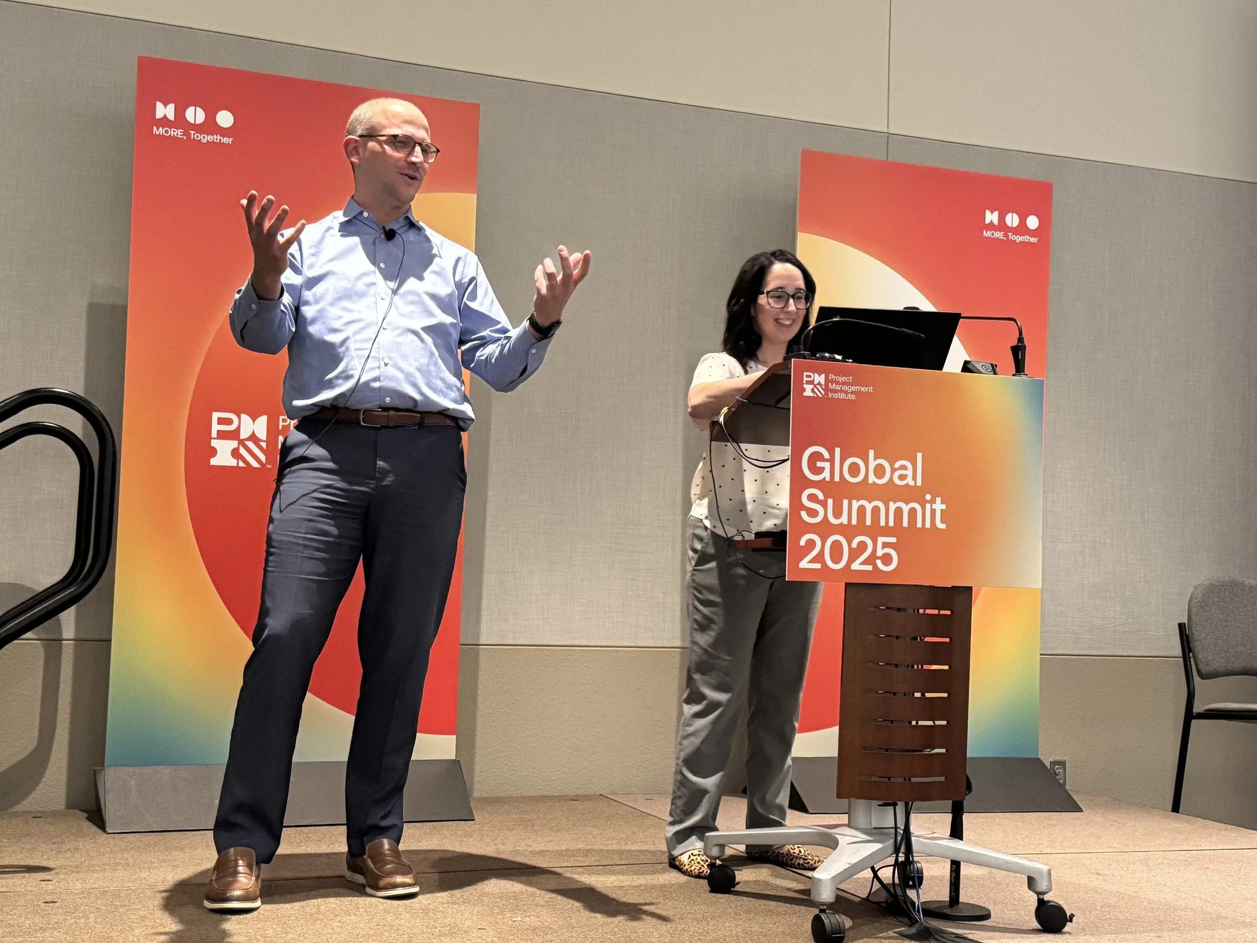 Our leadership team in action at PMI Global Summit 2025