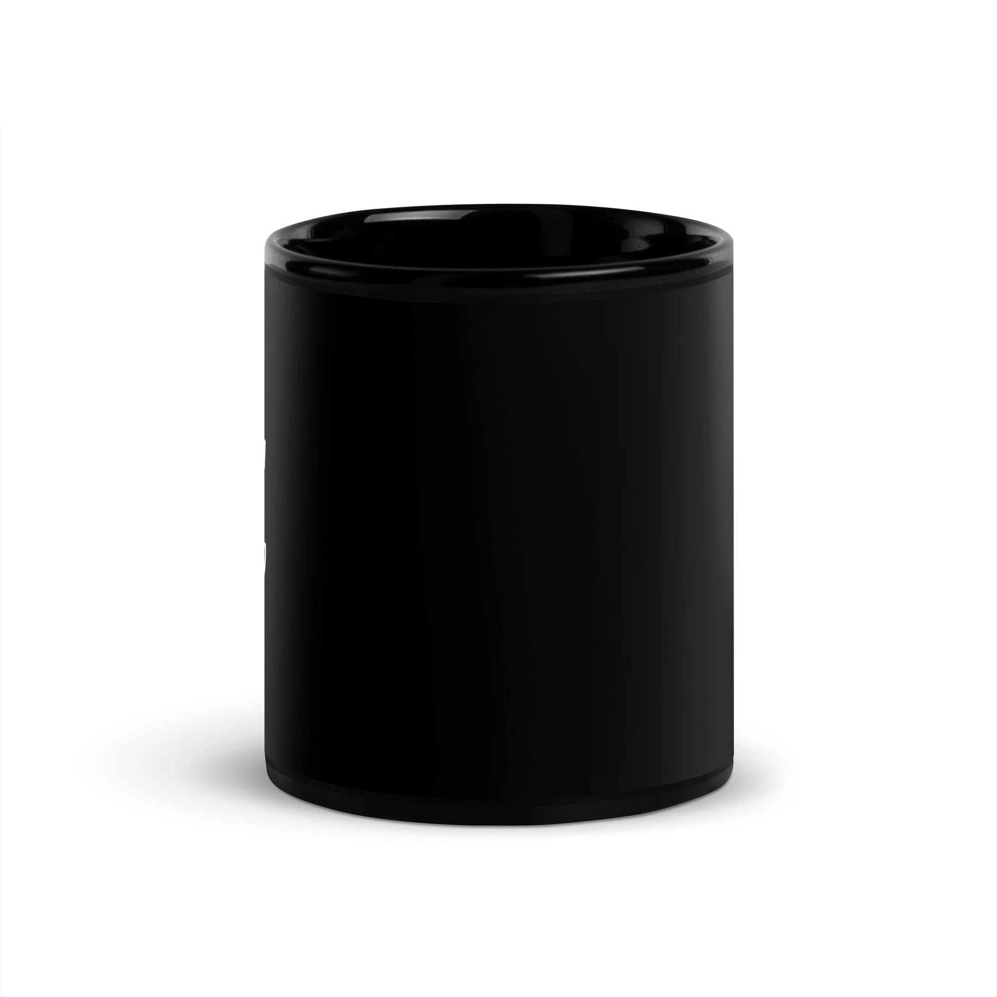 parabolos pi (outline) | black glossy mug