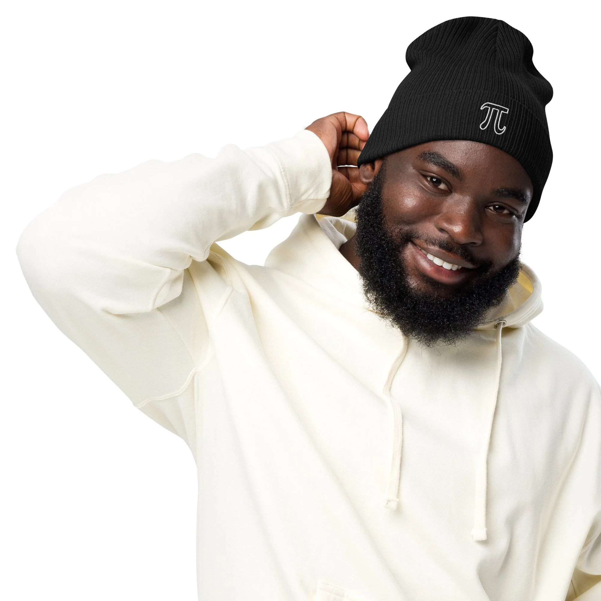 parabolos pi | organic ribbed beanie