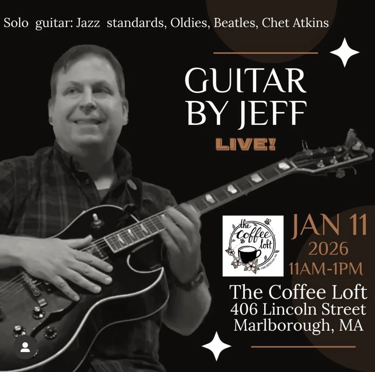 Live Music: Guitar with Jeff